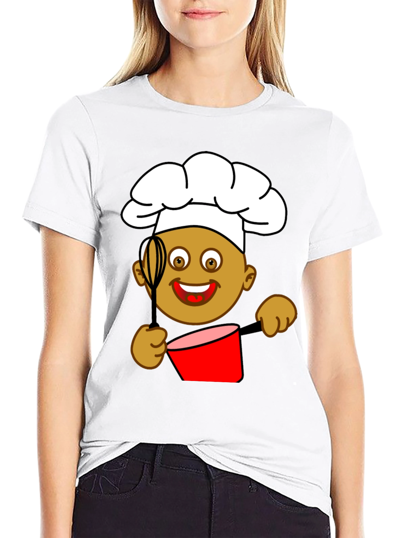 Chef Cartoon Graphic Tee