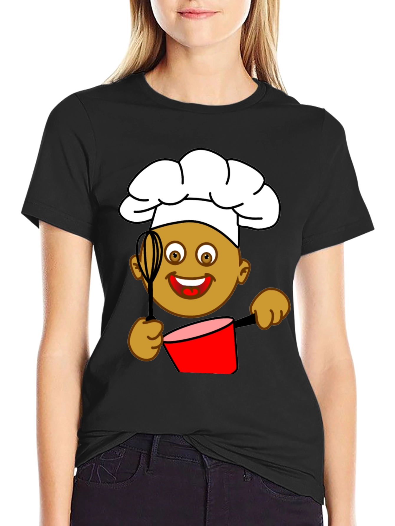 Chef Cartoon Graphic Tee