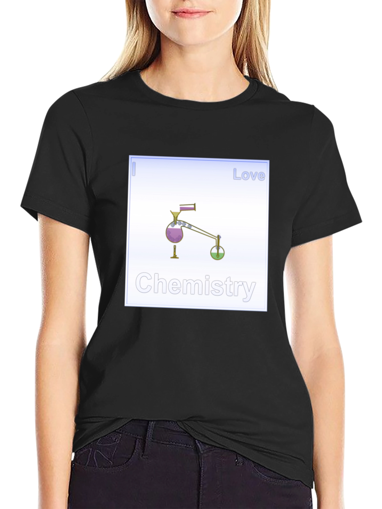 Love Chemistry Black T-Shirt