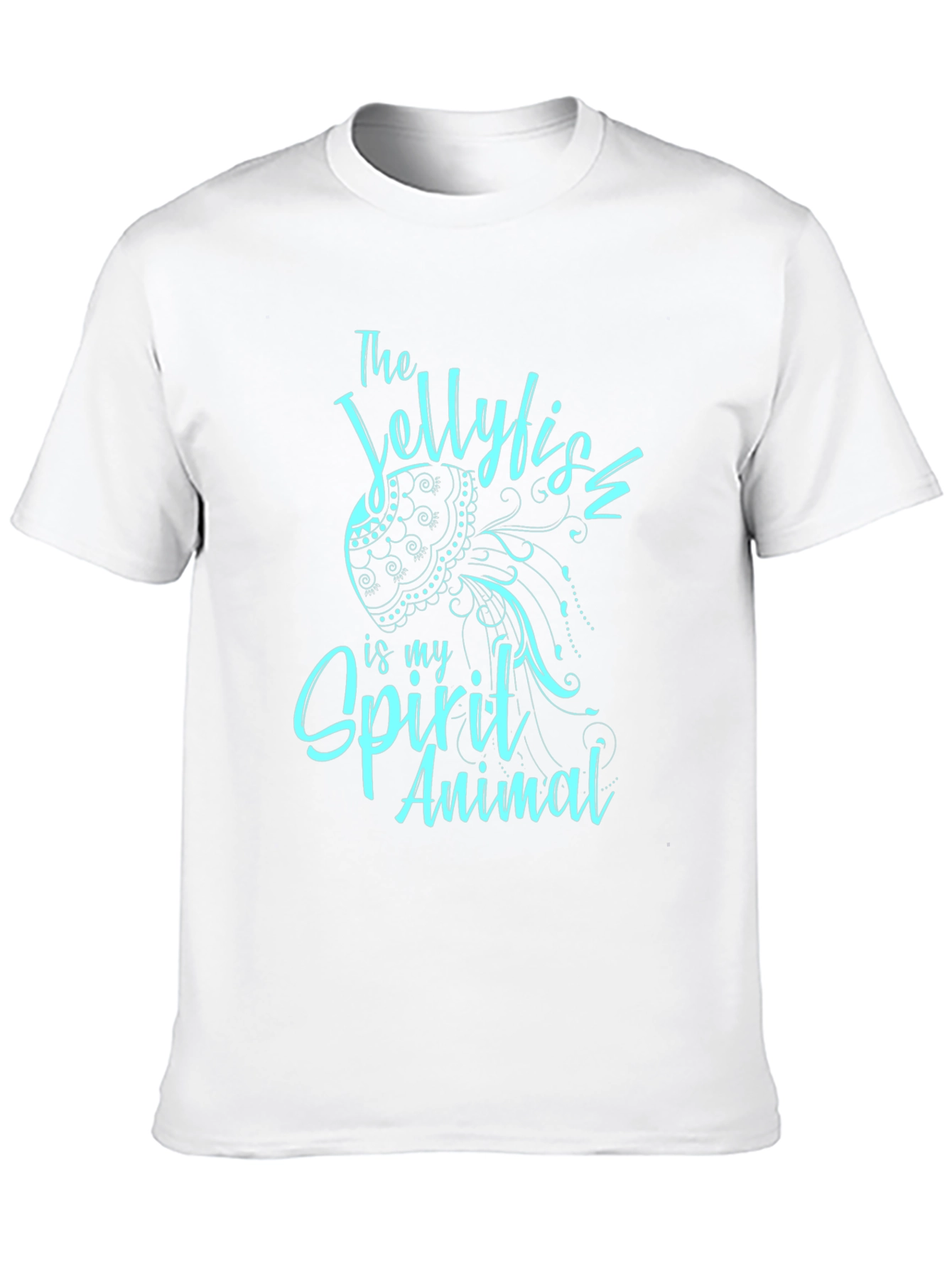 Jellyfish Spirit Animal T-Shirt - Black Graphic Tee