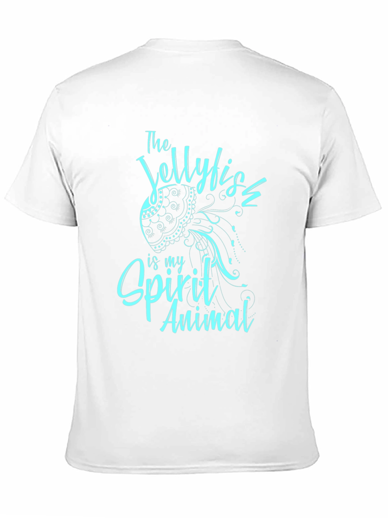 Jellyfish Spirit Animal T-Shirt - Black Graphic Tee