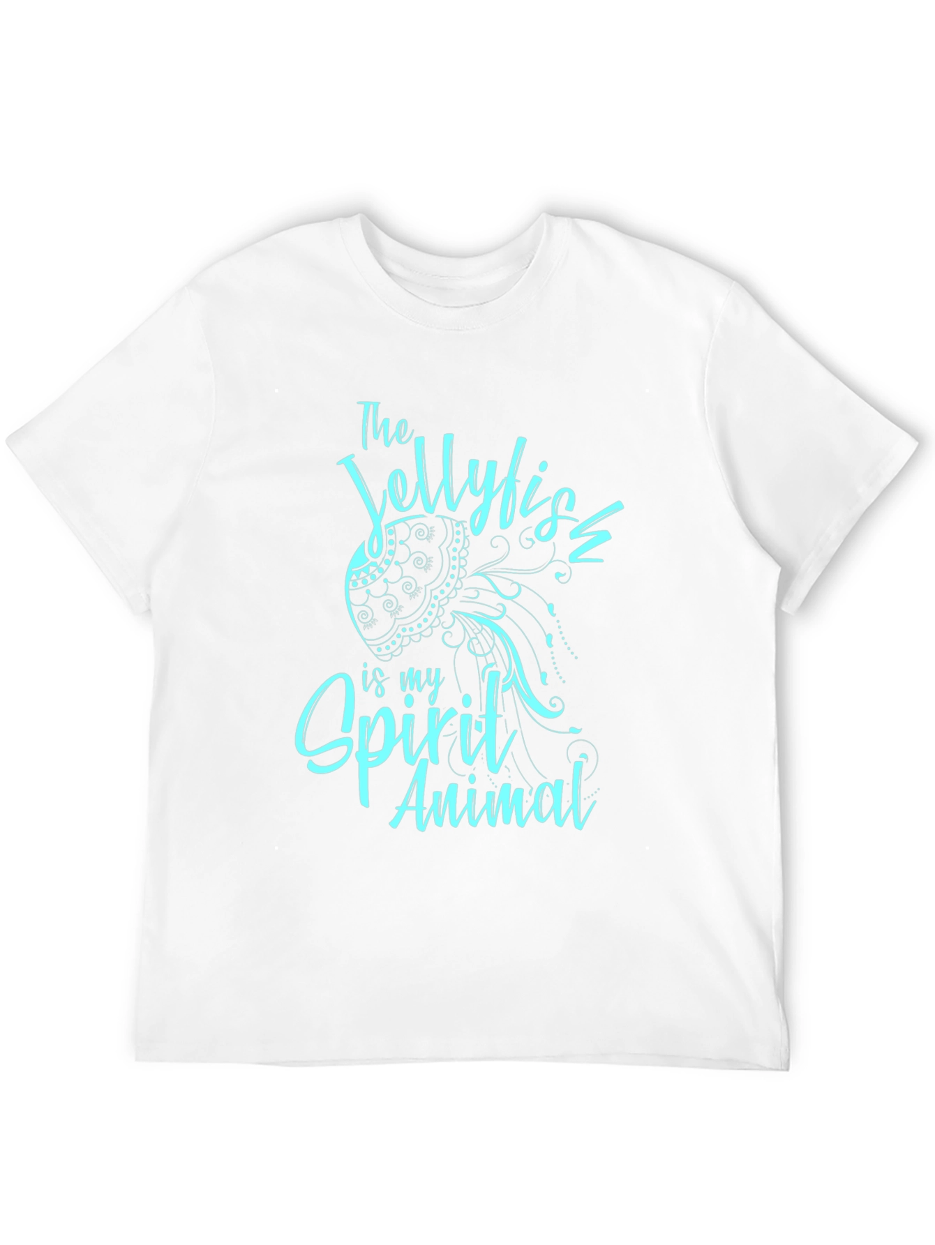 Jellyfish Spirit Animal T-Shirt - Black Graphic Tee