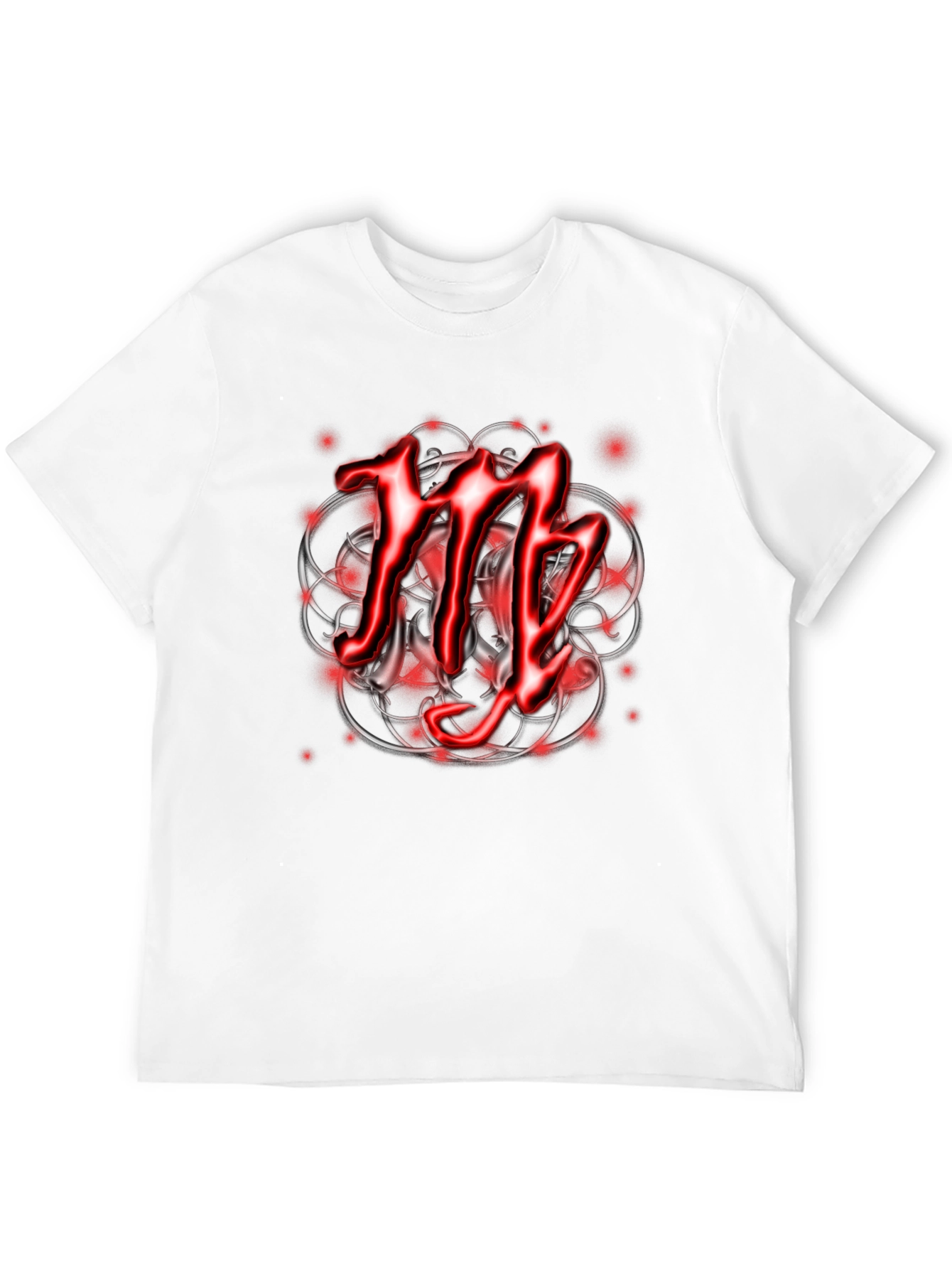 Virgo Zodiac Sign T-Shirt - Black Graphic Tee