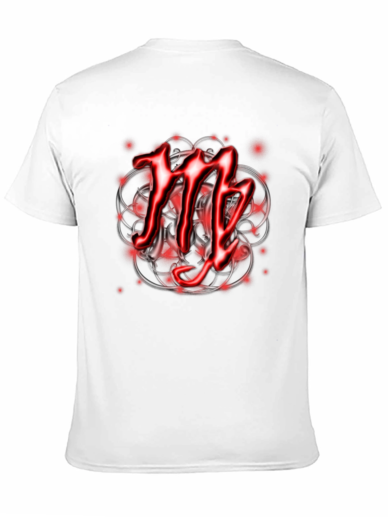 Virgo Zodiac Sign T-Shirt - Black Graphic Tee