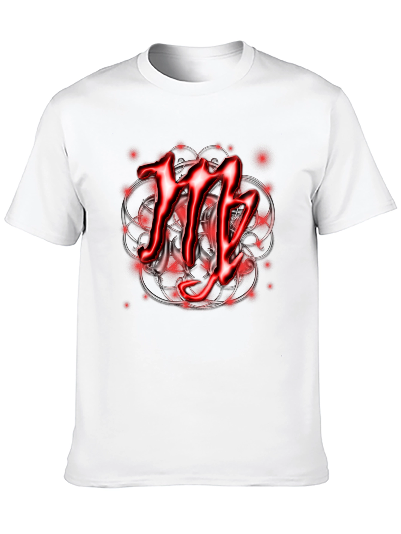 Virgo Zodiac Sign T-Shirt - Black Graphic Tee