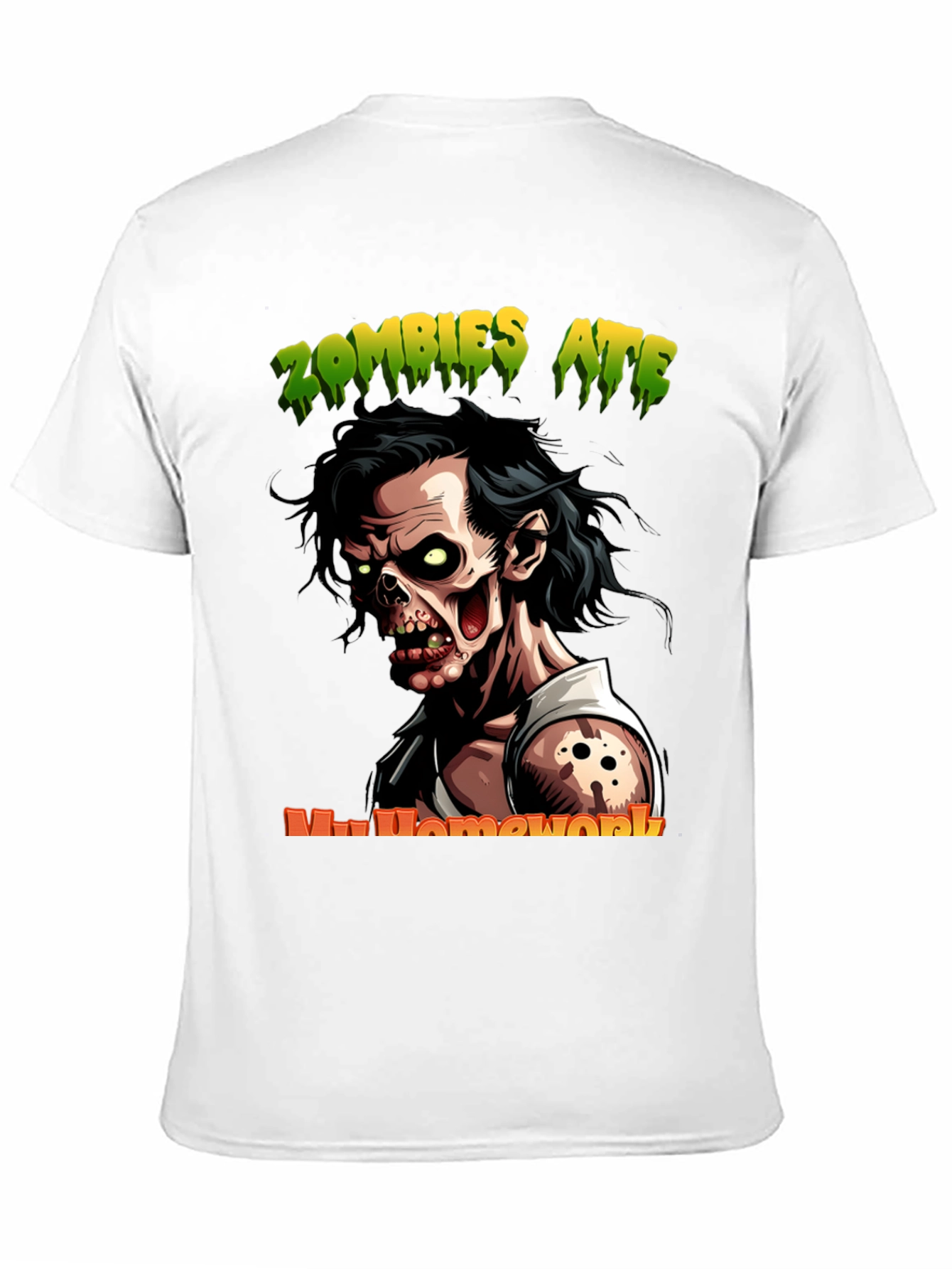 Zombies Ate My Homework T-Shirt