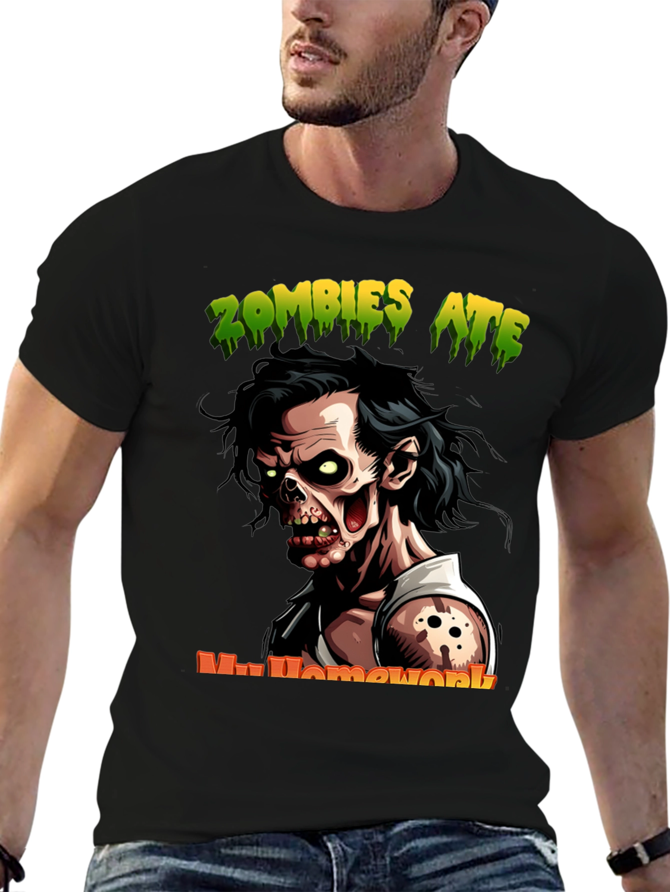 Zombies Ate My Homework T-Shirt