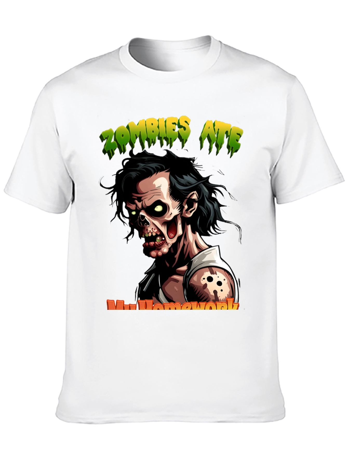 Zombies Ate My Homework T-Shirt
