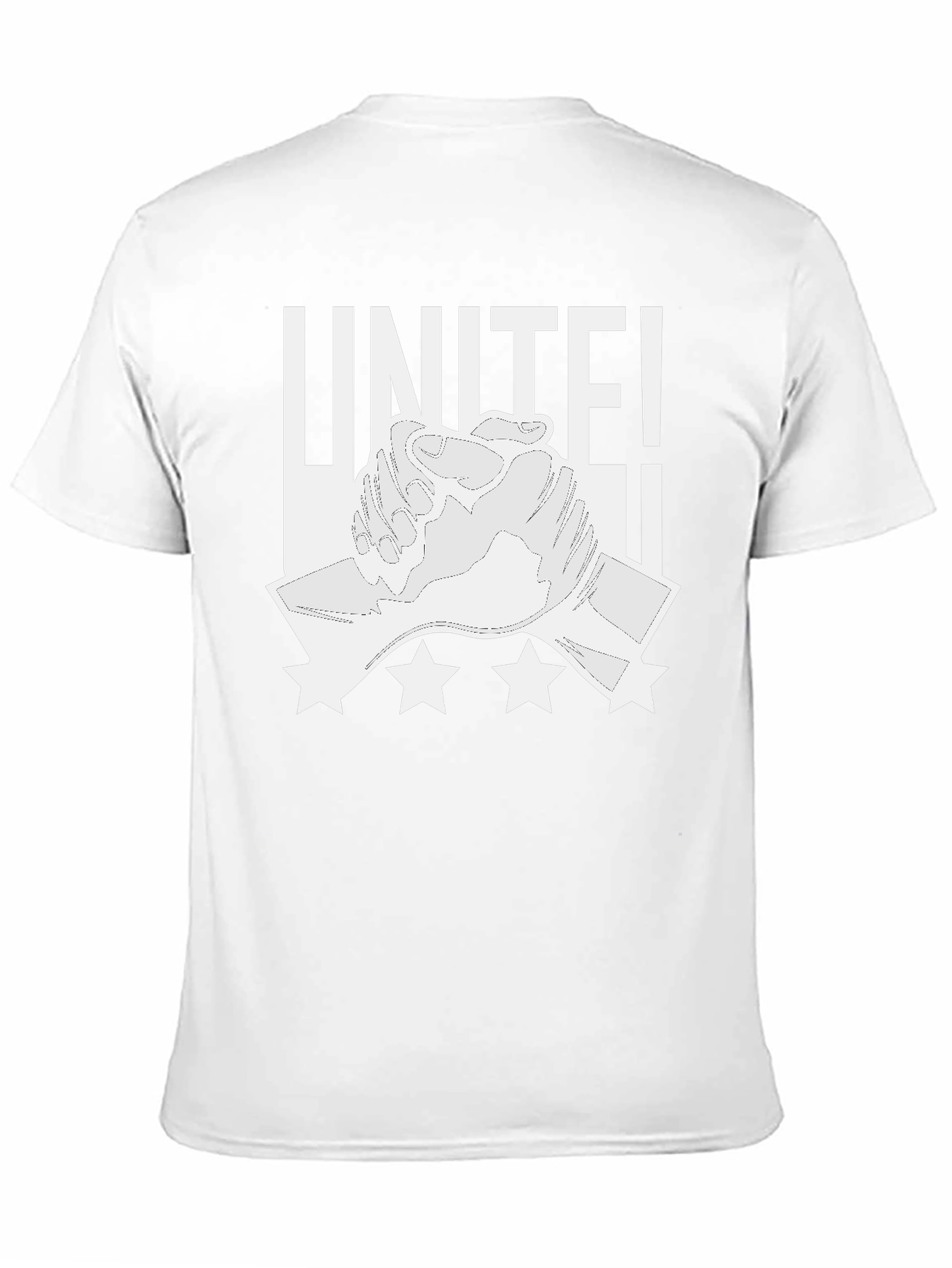 Unite! Graphic Print Crew Neck T-Shirt