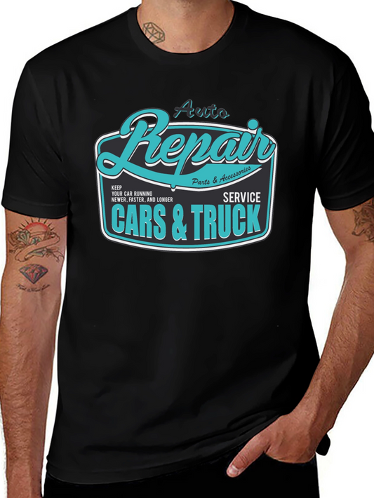 Auto Repair Cars & Truck Graphic T-Shirt