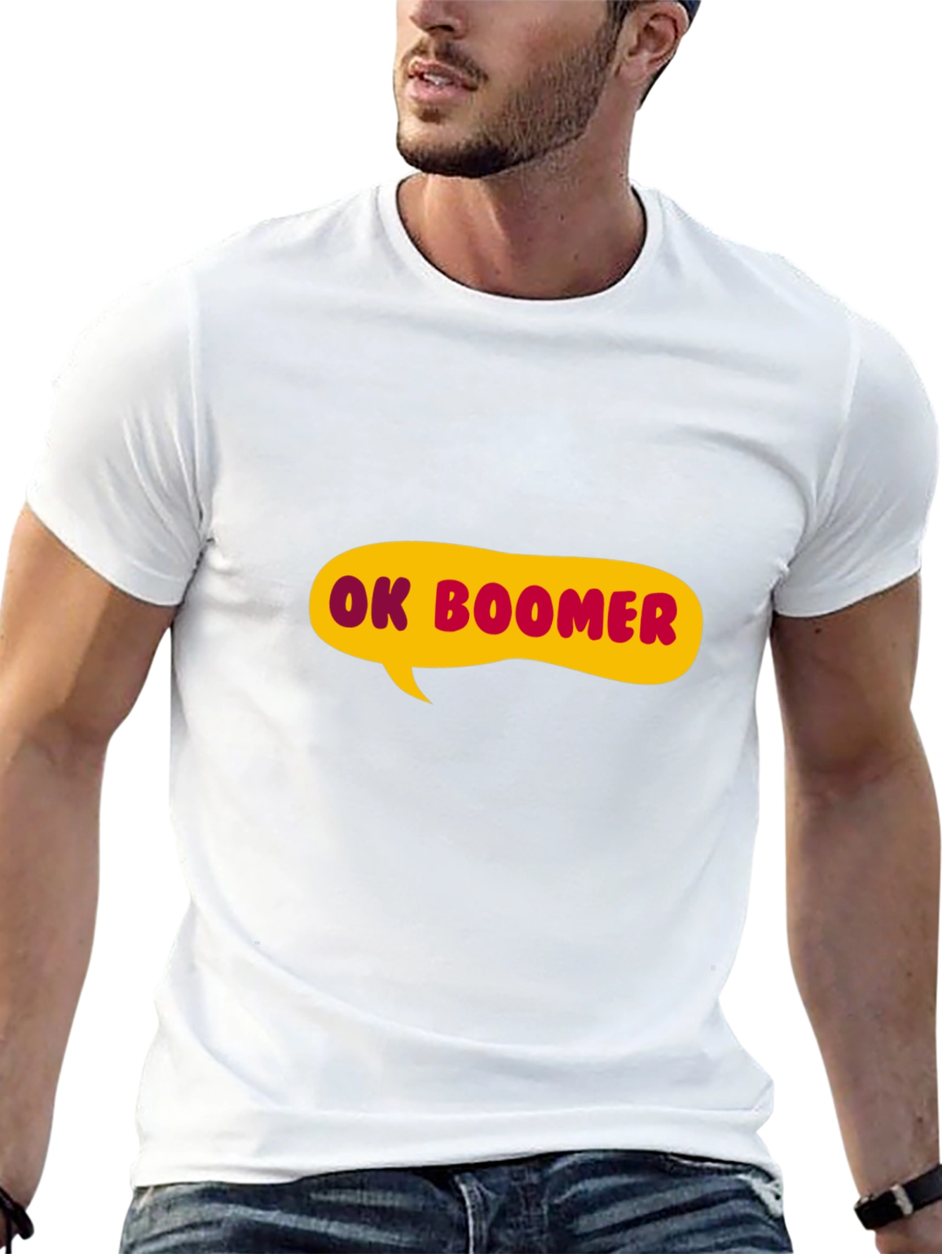OK Boomer Graphic Tee - Trendy Slogan T-Shirt