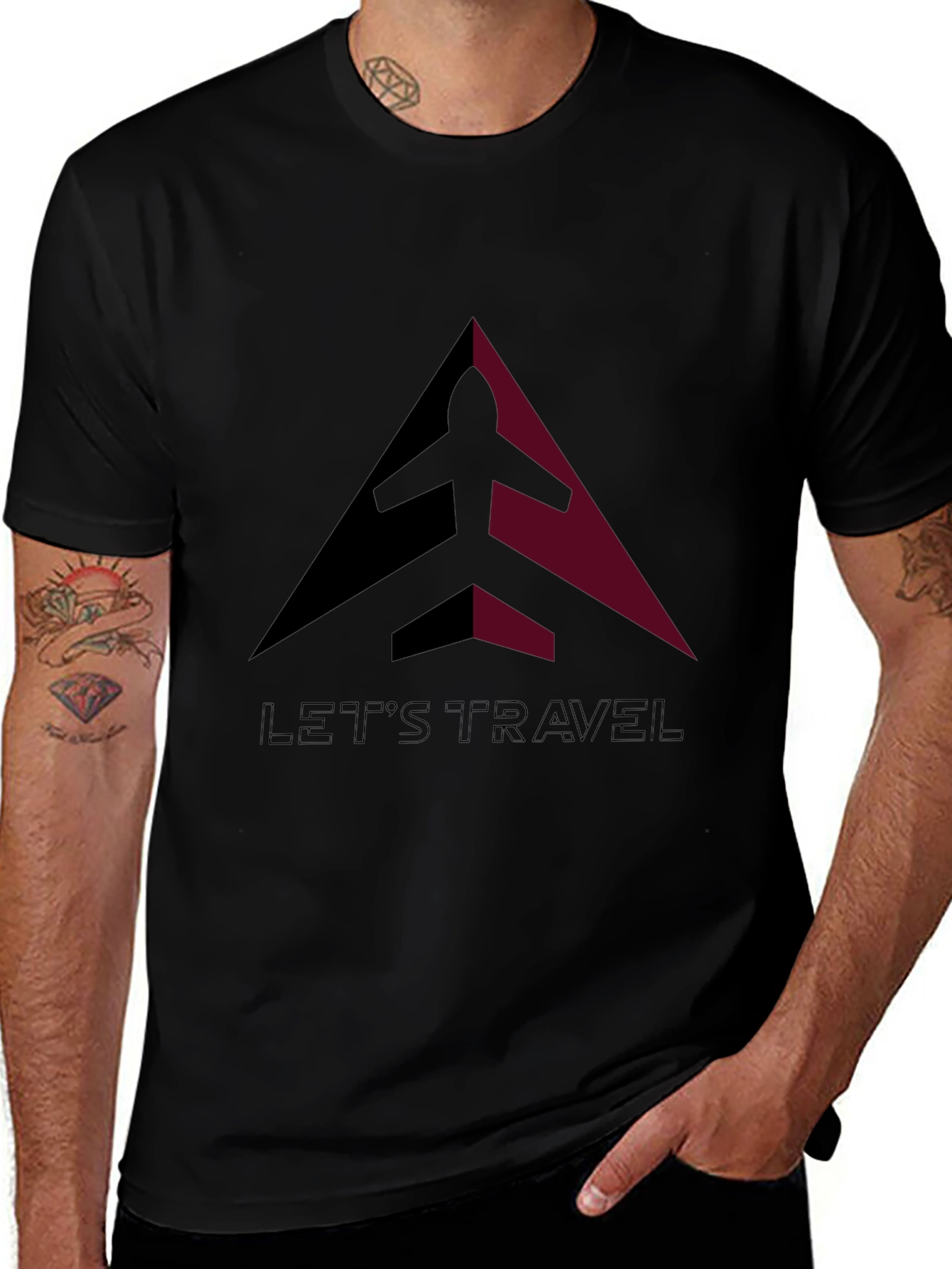 Lets Travel Graphic Tee