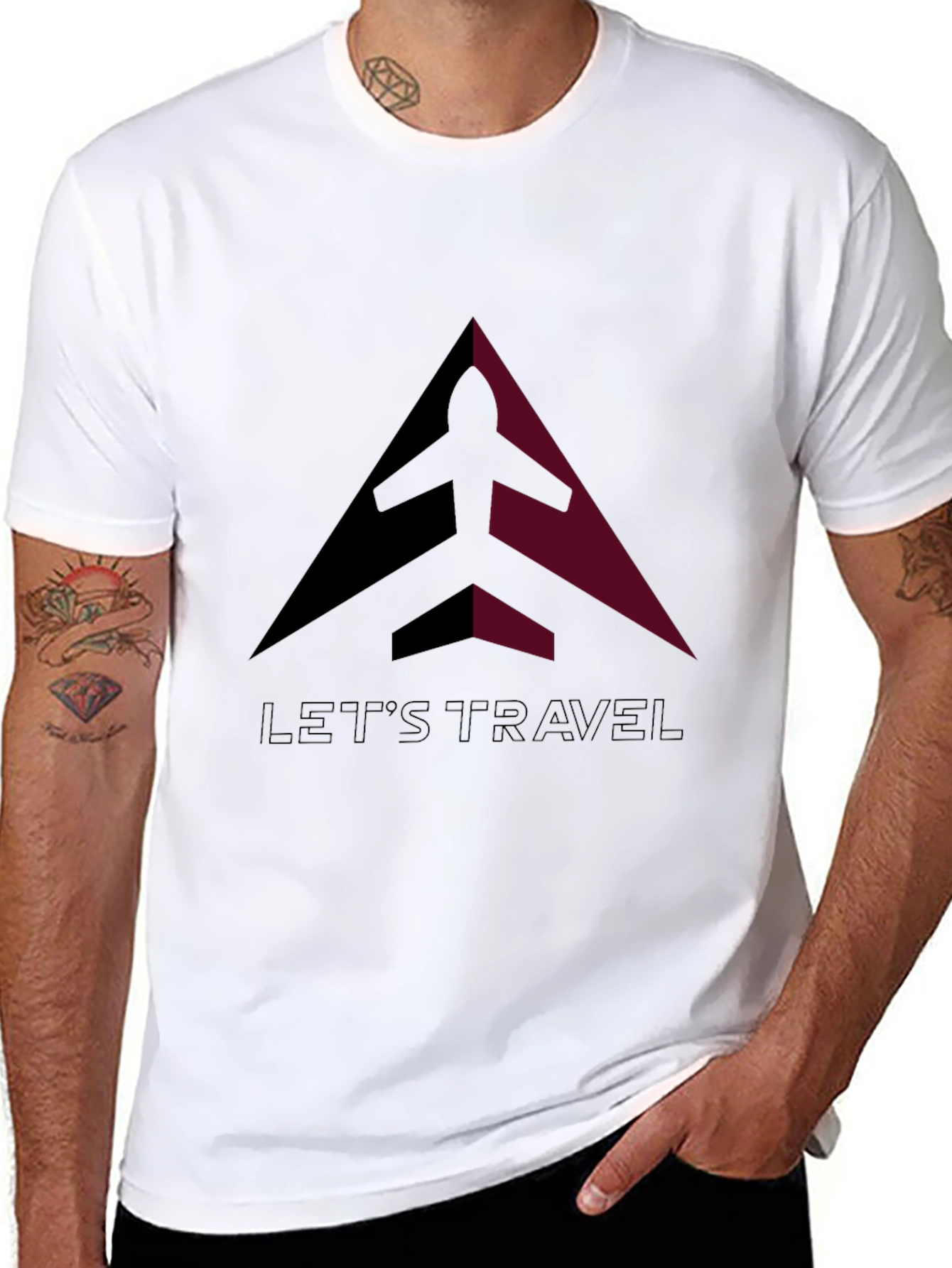 Lets Travel Graphic Tee