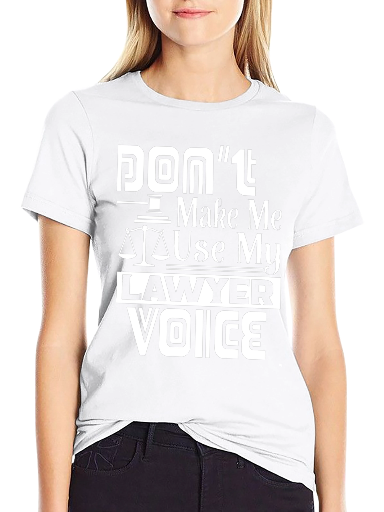 Lawyer Voice Graphic Tee - Black