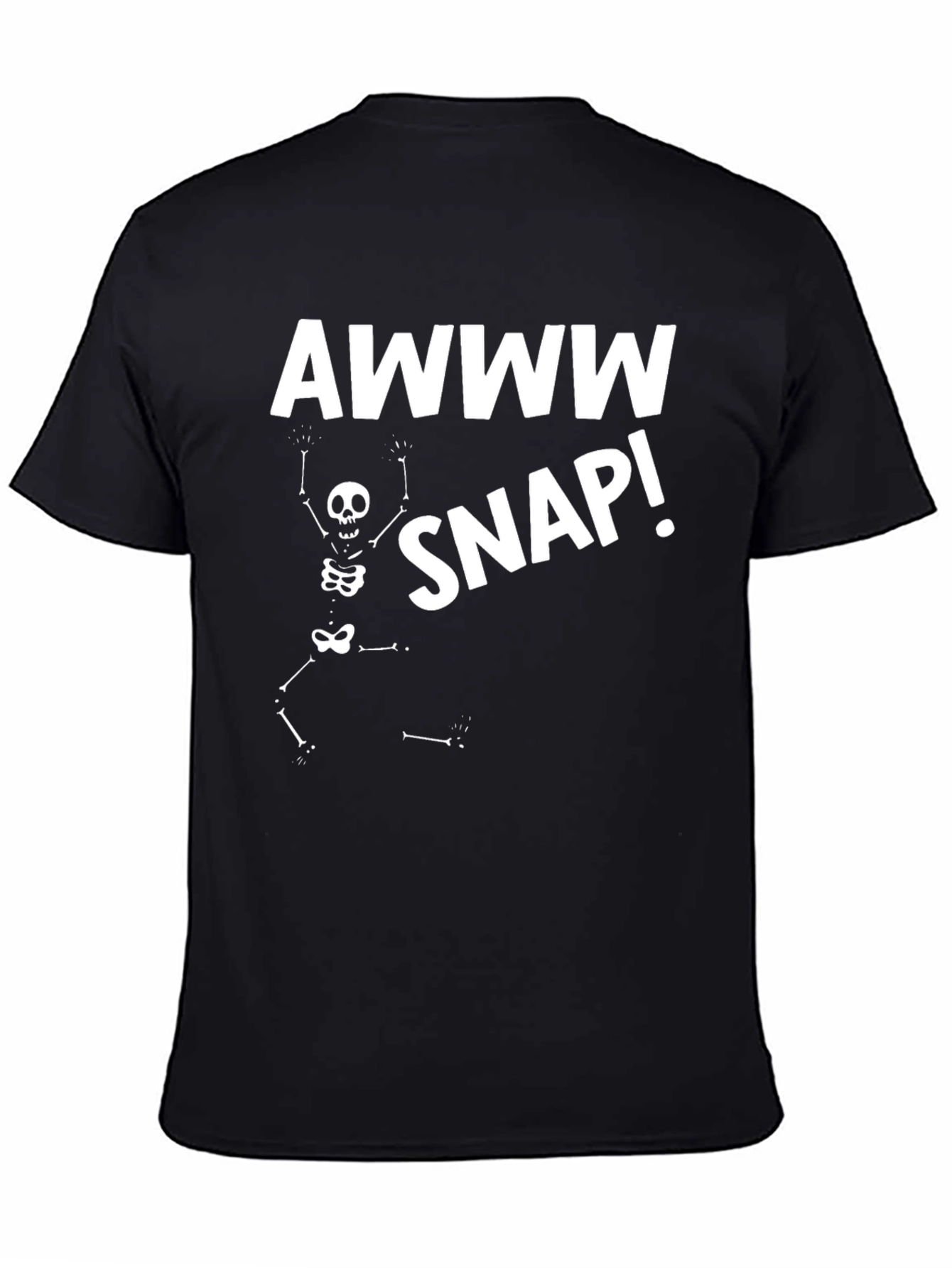 Awww Snap! Skeleton Graphic Tee