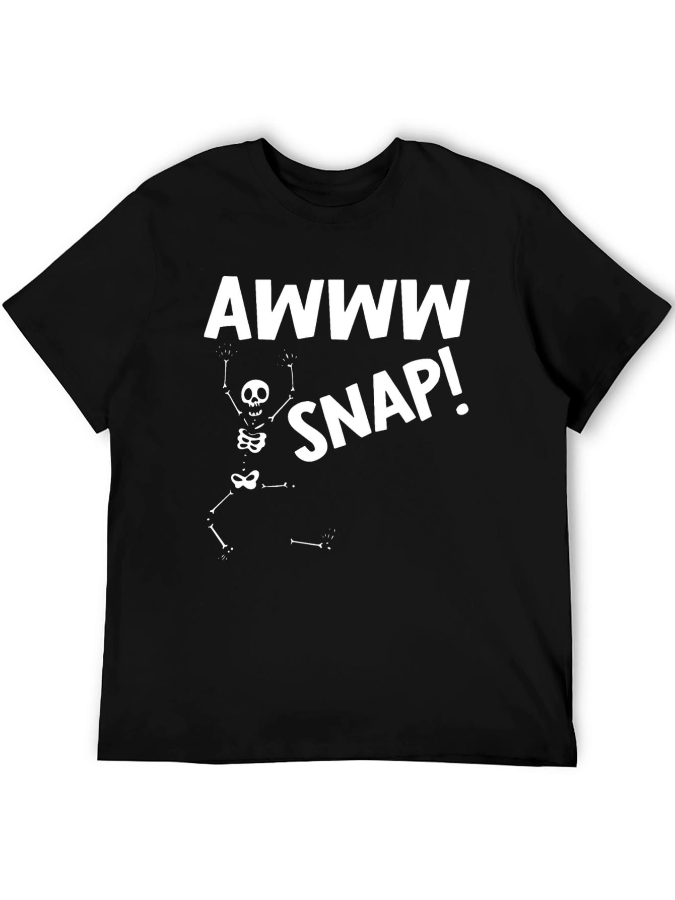 Awww Snap! Skeleton Graphic Tee