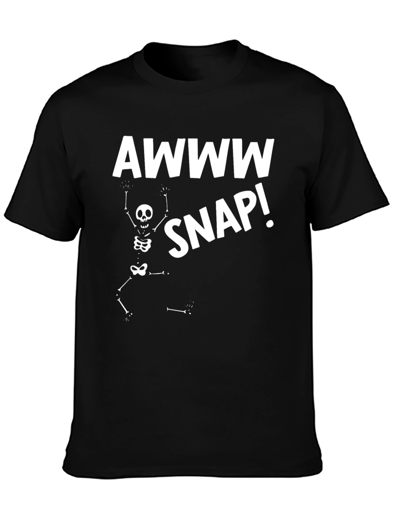 Awww Snap! Skeleton Graphic Tee