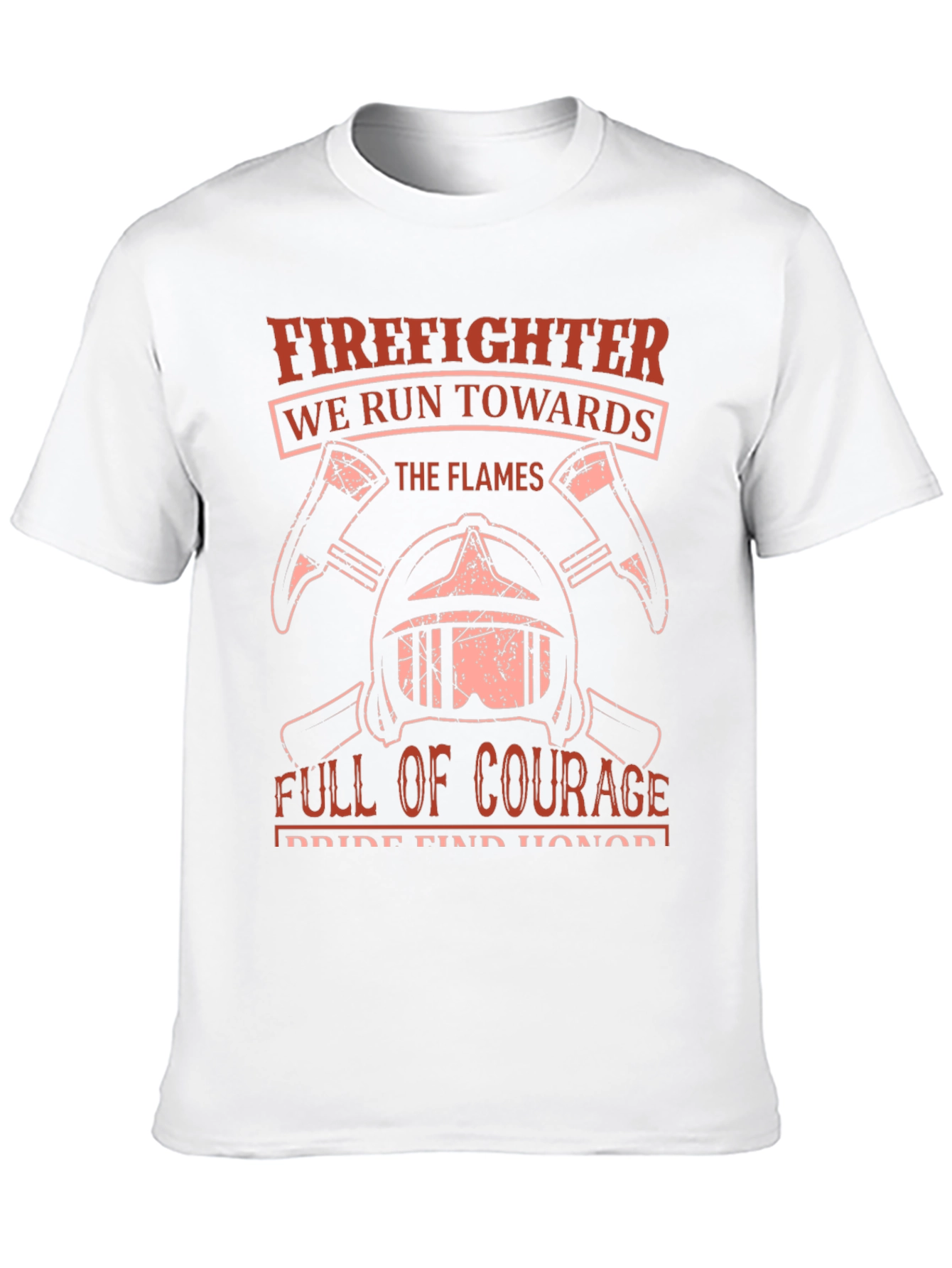 Firefighter Courage T-Shirt - Black