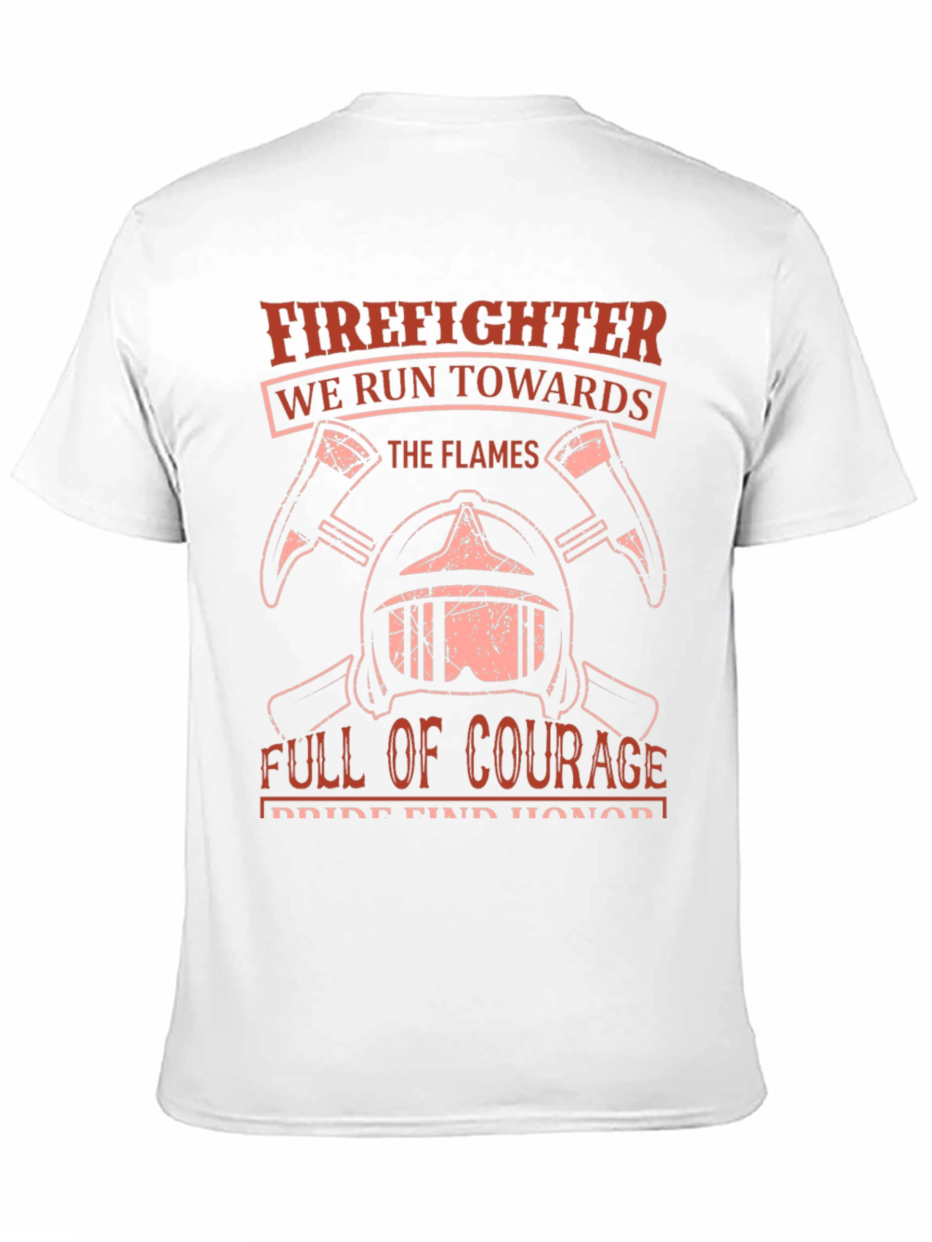 Firefighter Courage T-Shirt - Black