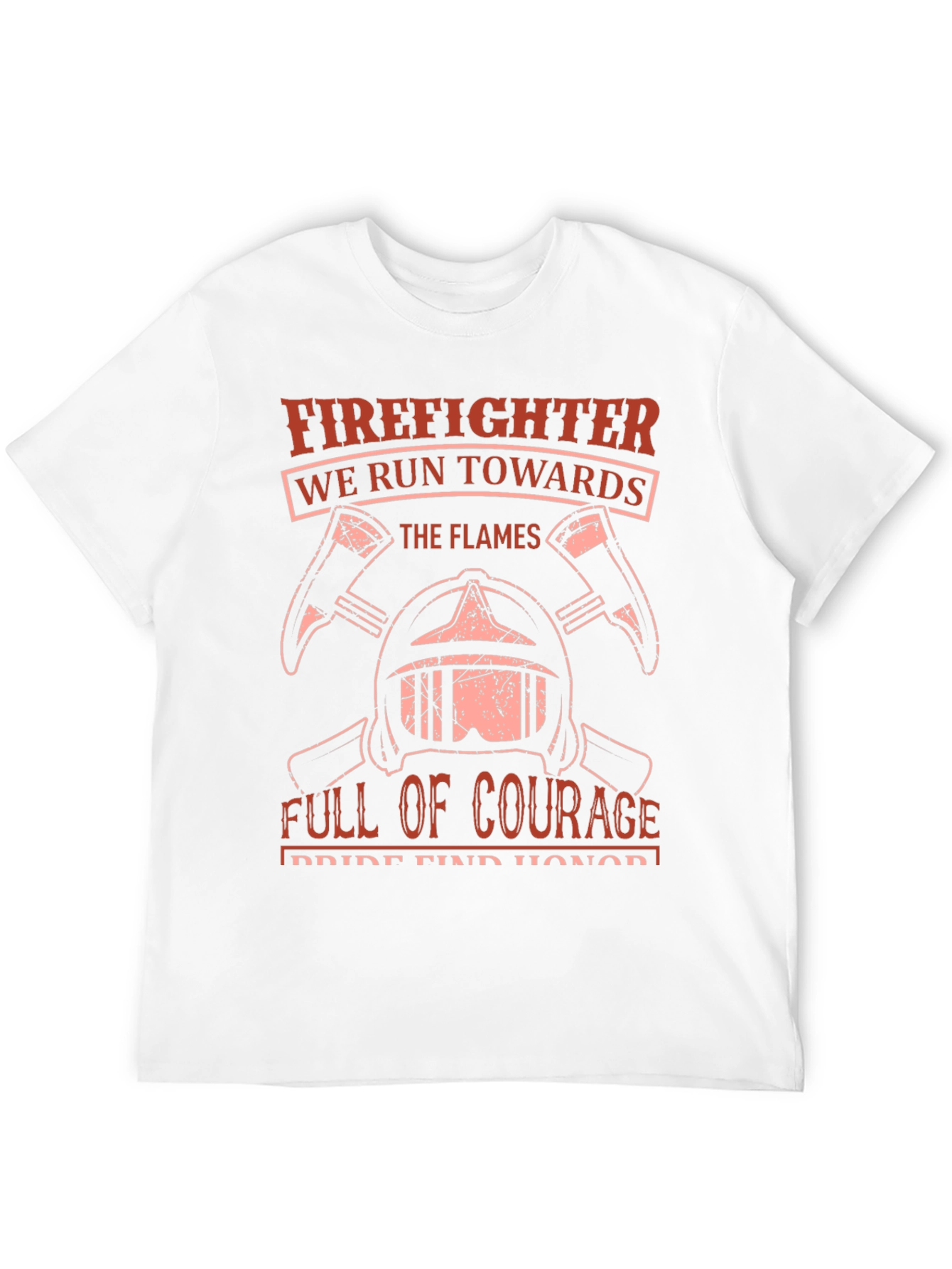 Firefighter Courage T-Shirt - Black