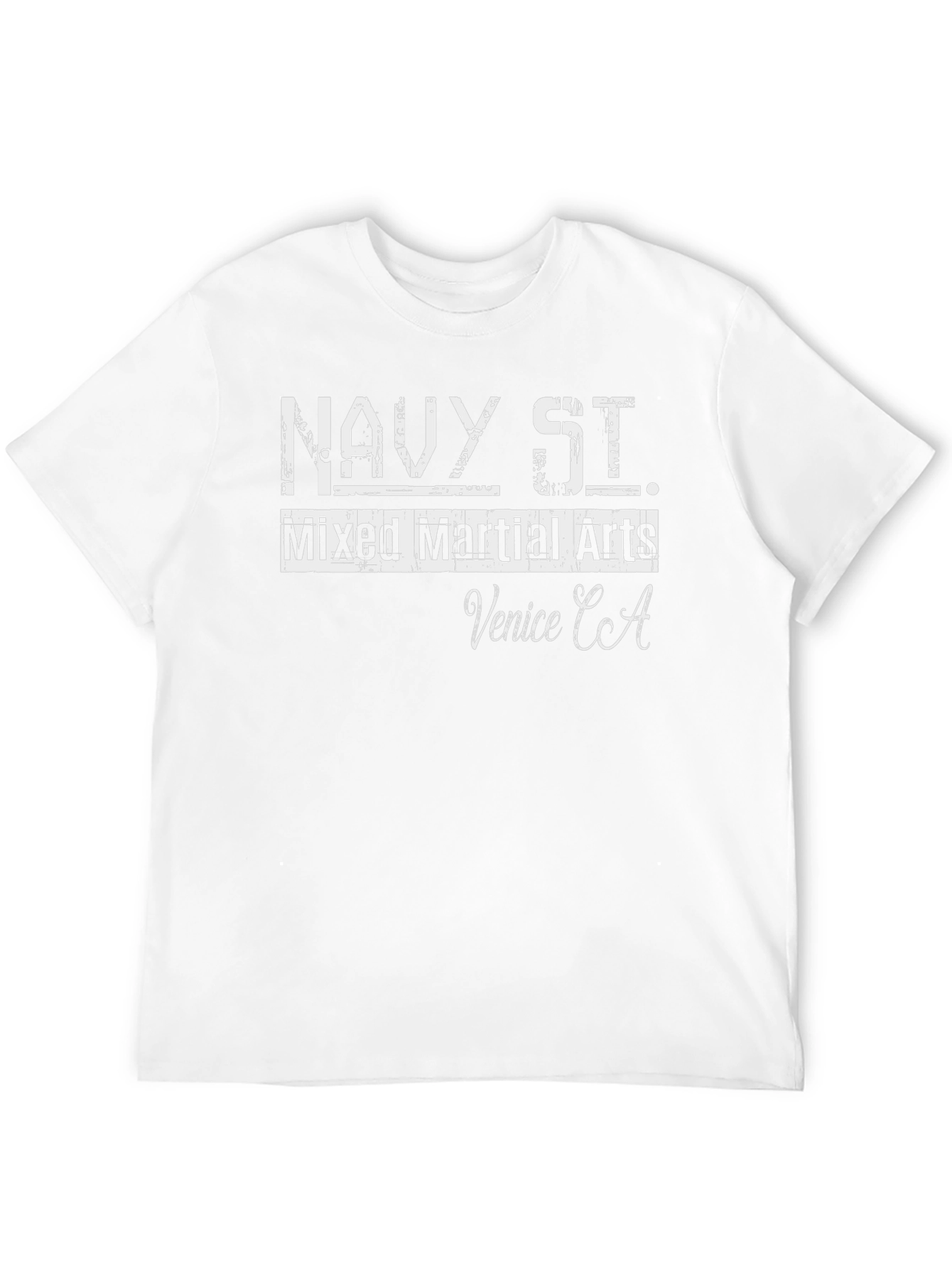 Navy St. Mixed Martial Arts Black T-Shirt