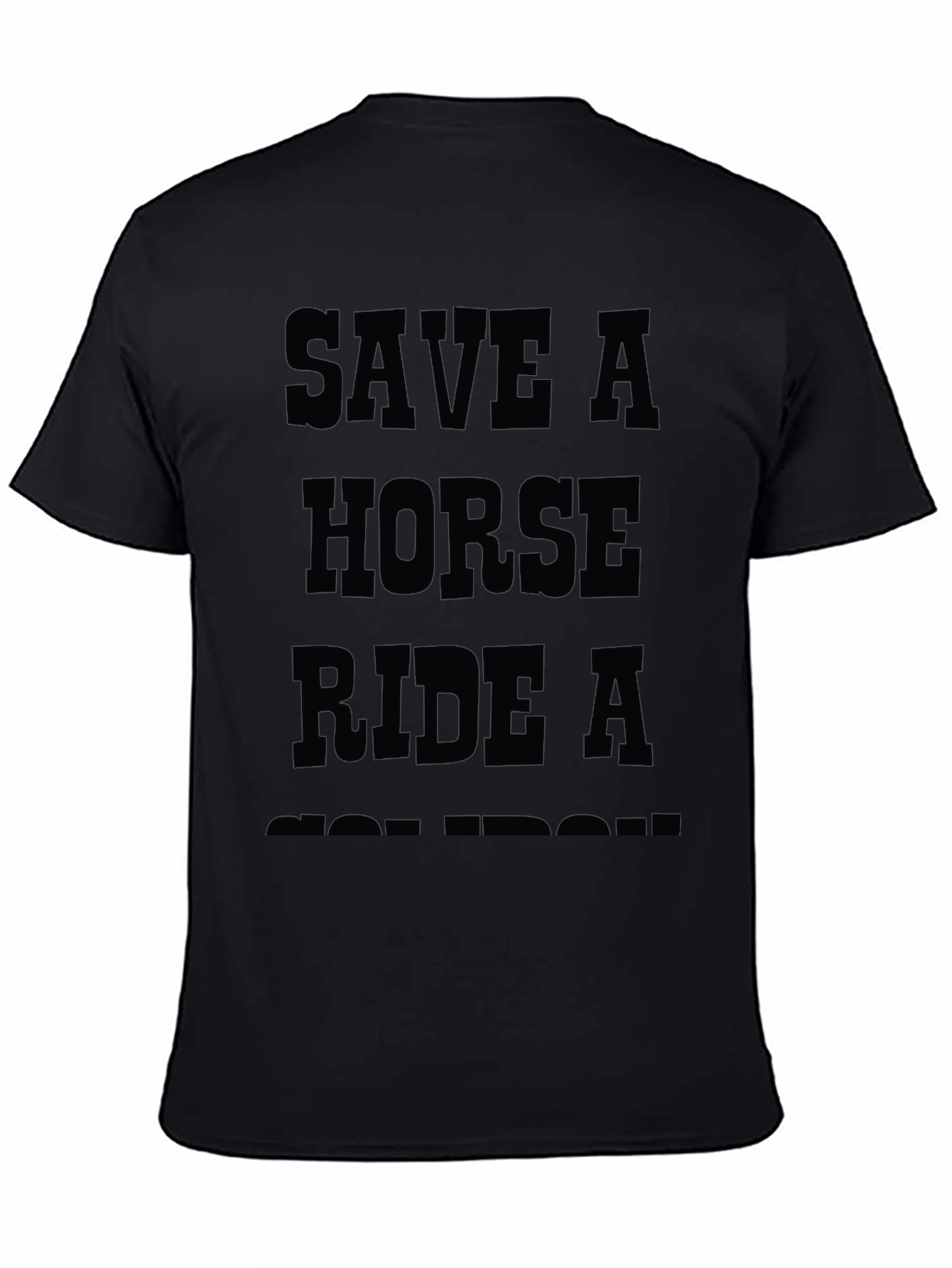 Save A Horse Ride A Cowboy Graphic Tee