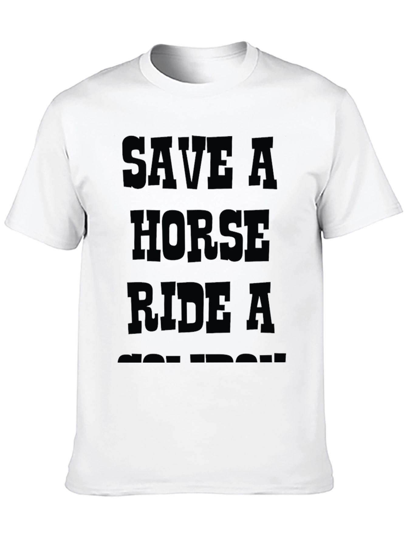 Save A Horse Ride A Cowboy Graphic Tee