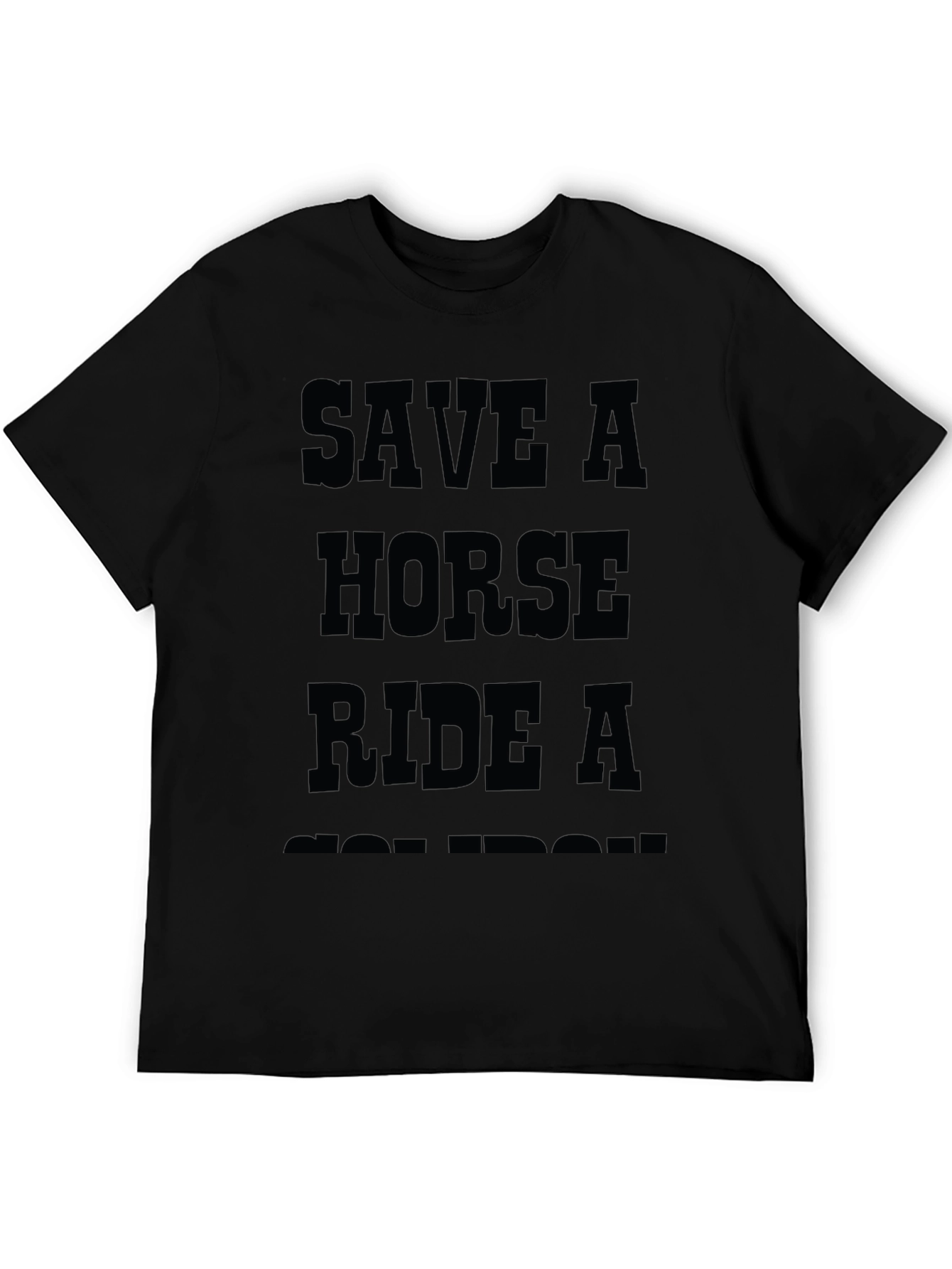 Save A Horse Ride A Cowboy Graphic Tee
