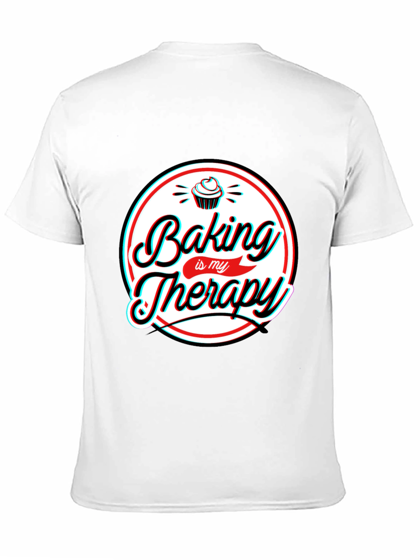 Baking is My Therapy Graphic T-Shirt