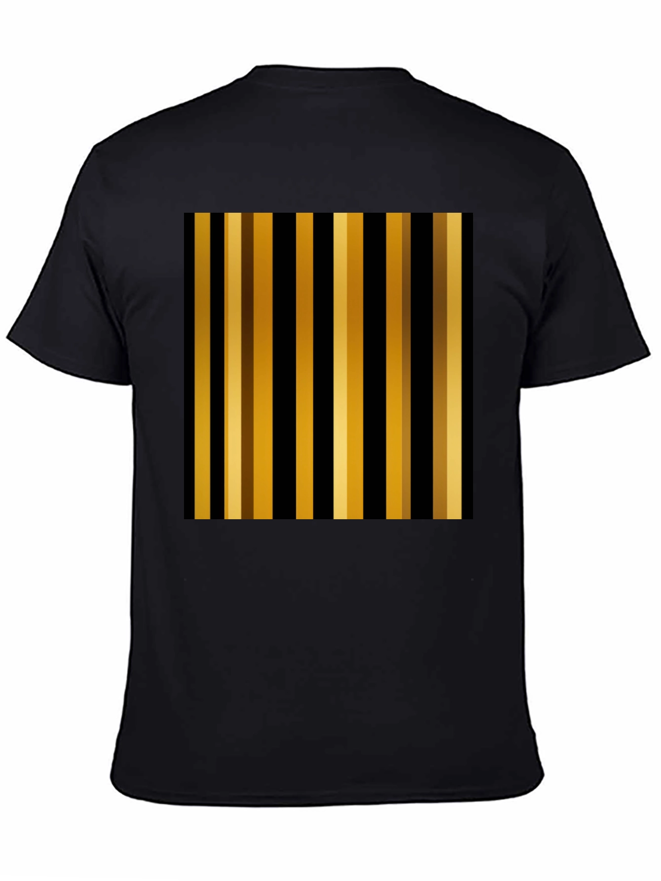 Striped Gold & Black T-Shirt