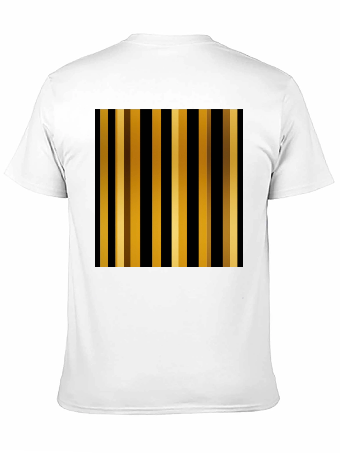 Striped Gold & Black T-Shirt