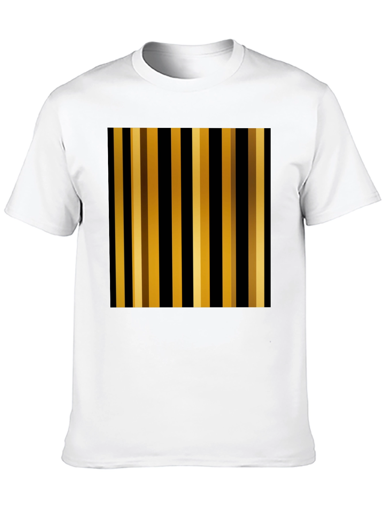 Striped Gold & Black T-Shirt