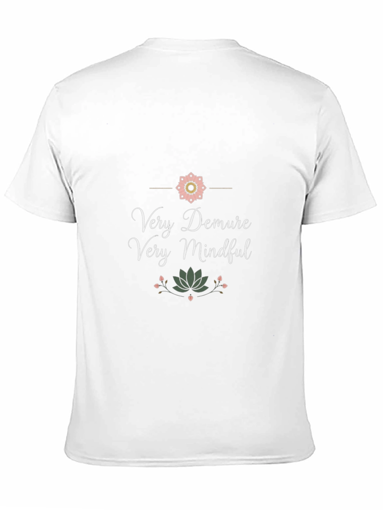 Very Demure Mindful Black Graphic Tee