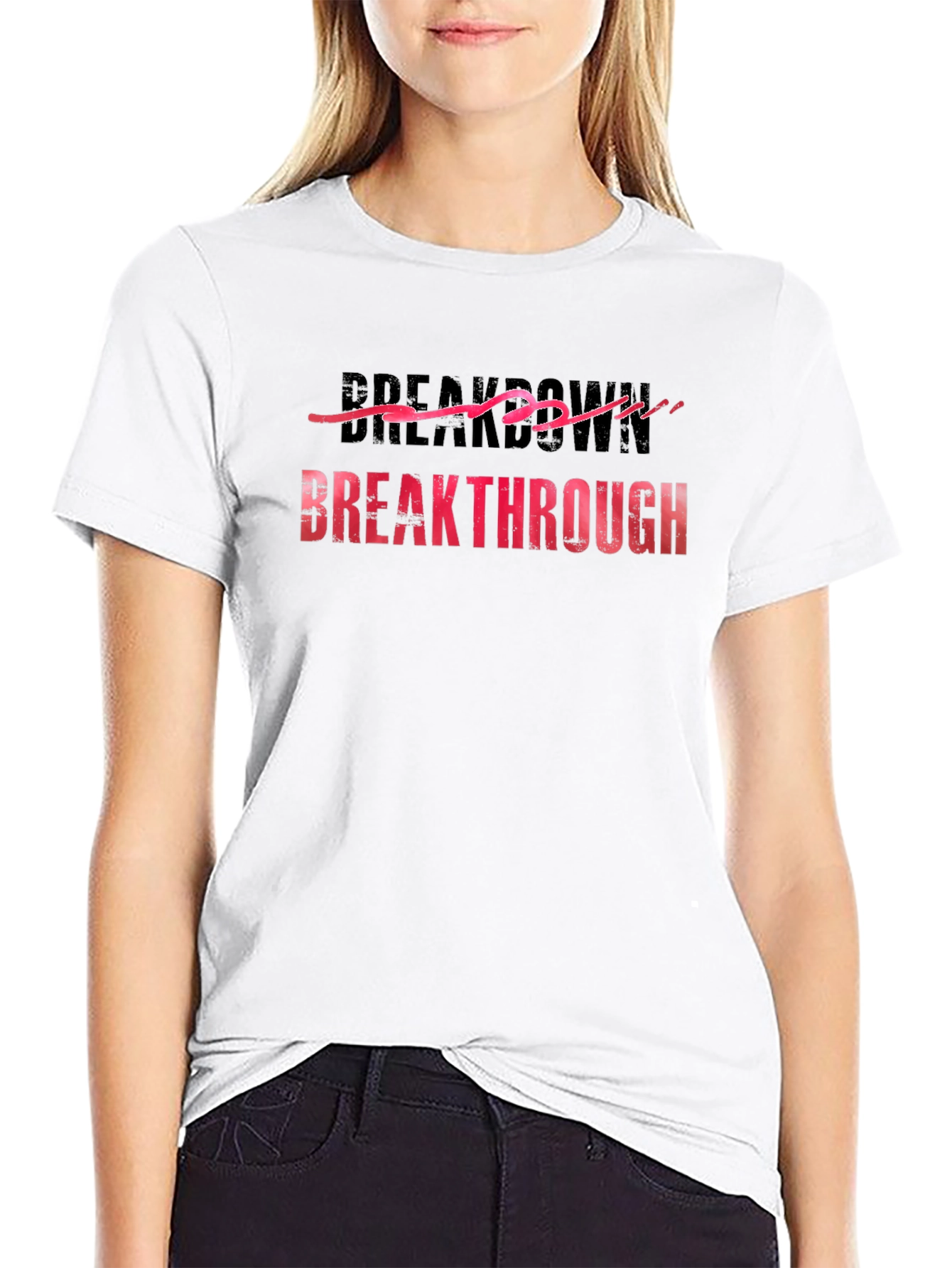 Breakthrough Graphic Tee - Black