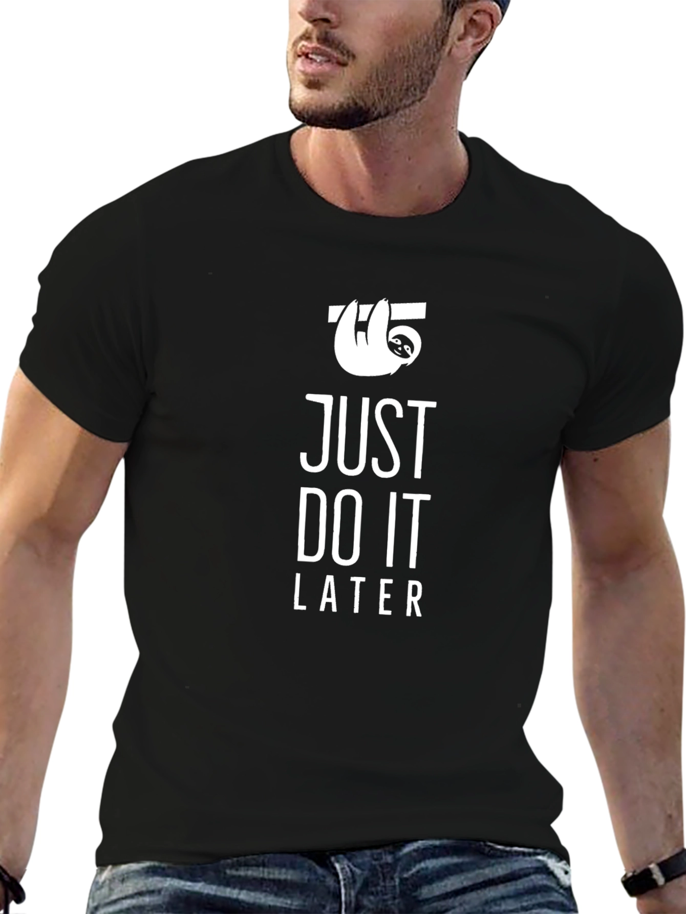 Just Do It Later Sloth Tee