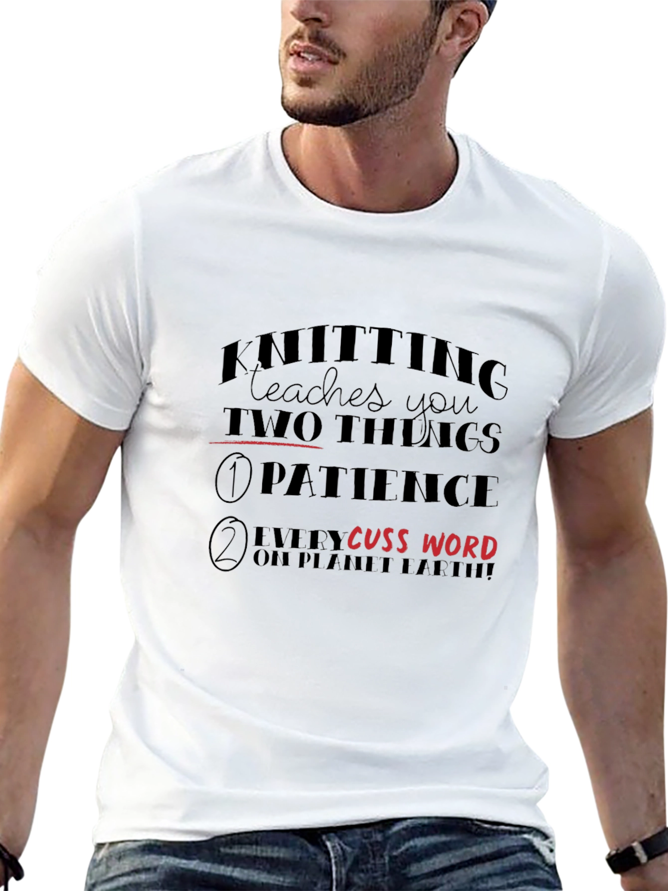 Knitting Two Things T-Shirt