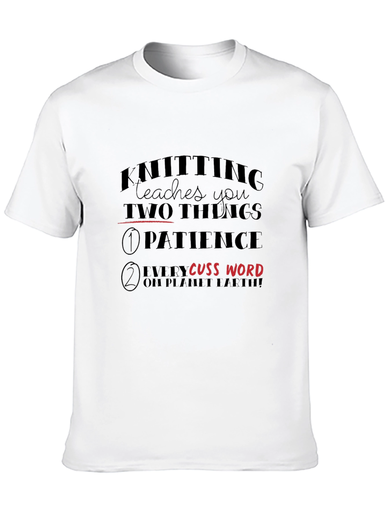 Knitting Two Things T-Shirt