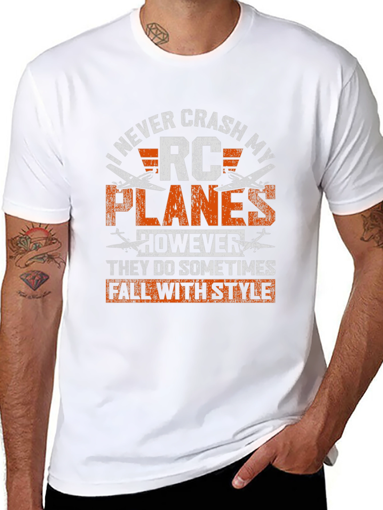 Funny RC Planes T-Shirt