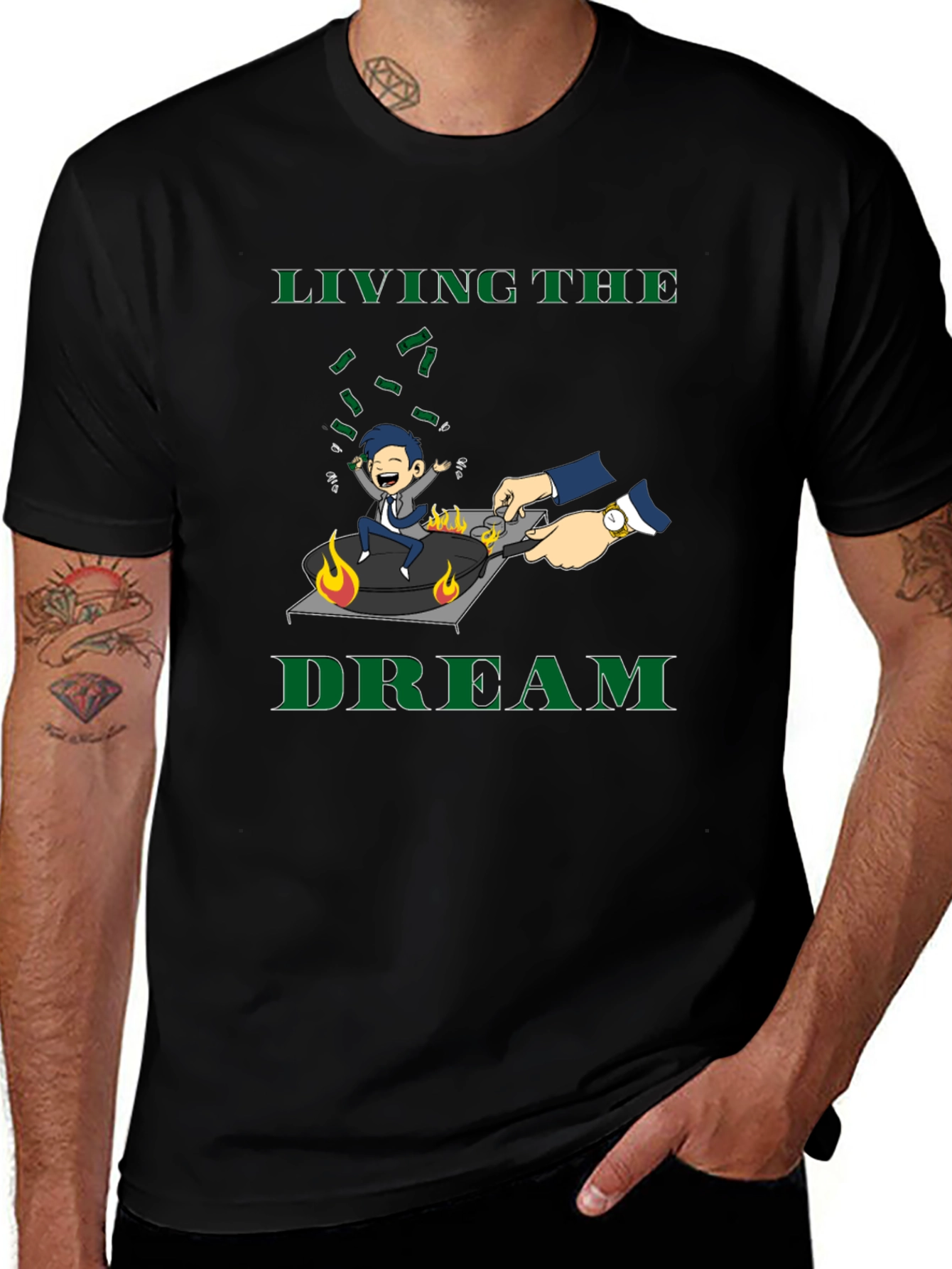 Living The Dream Graphic Tee