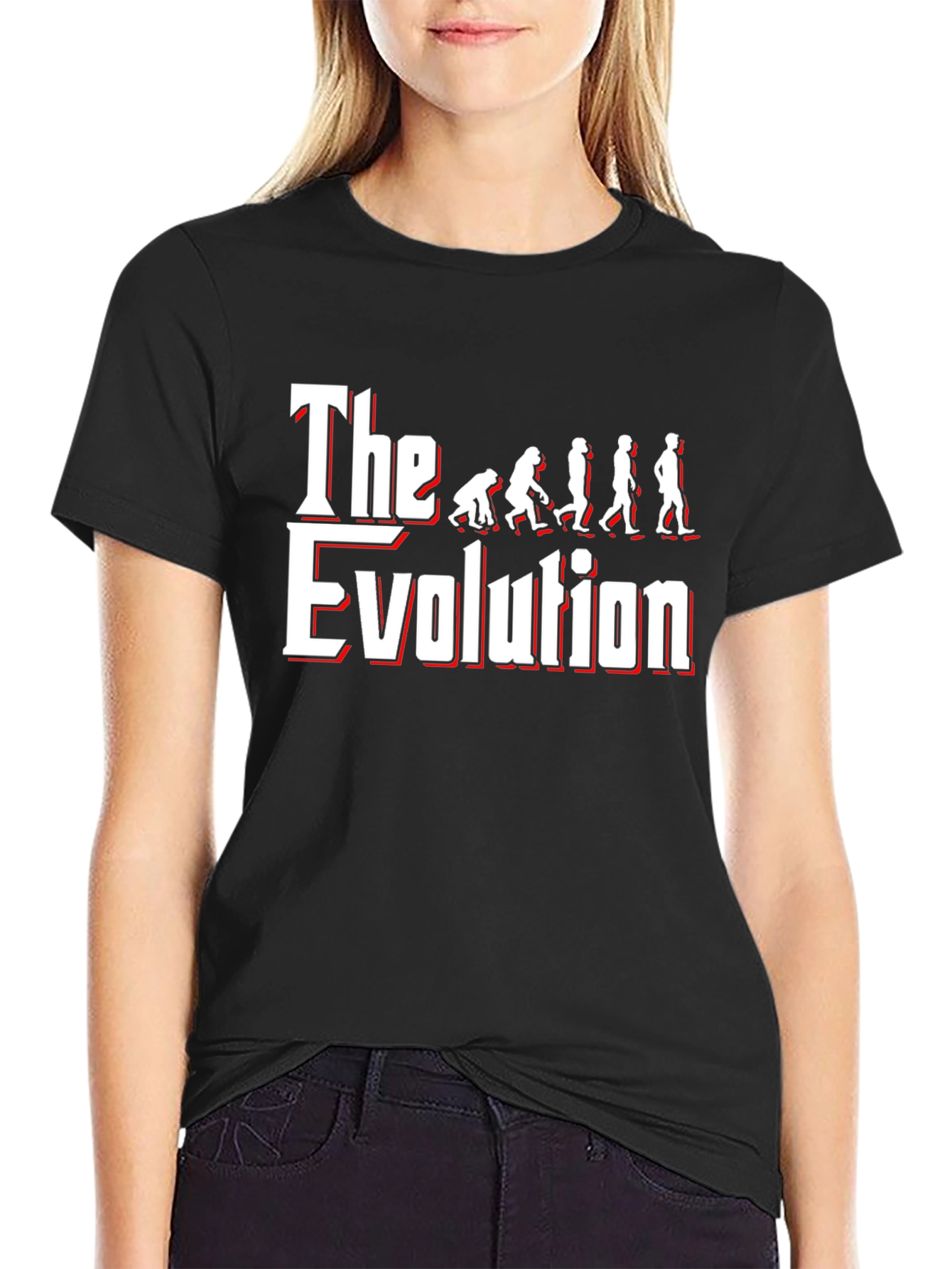 Evolution Graphic Tee - Funny Novelty T-Shirt