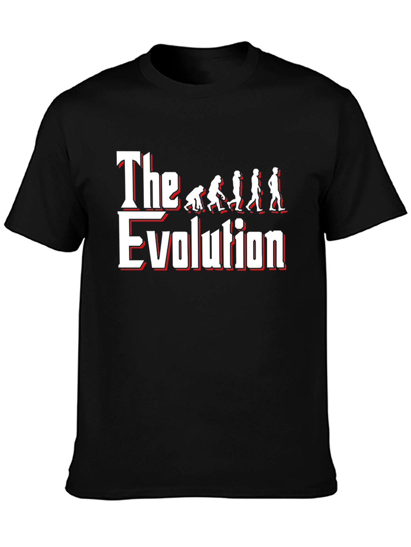 Evolution Graphic Tee - Funny Novelty T-Shirt