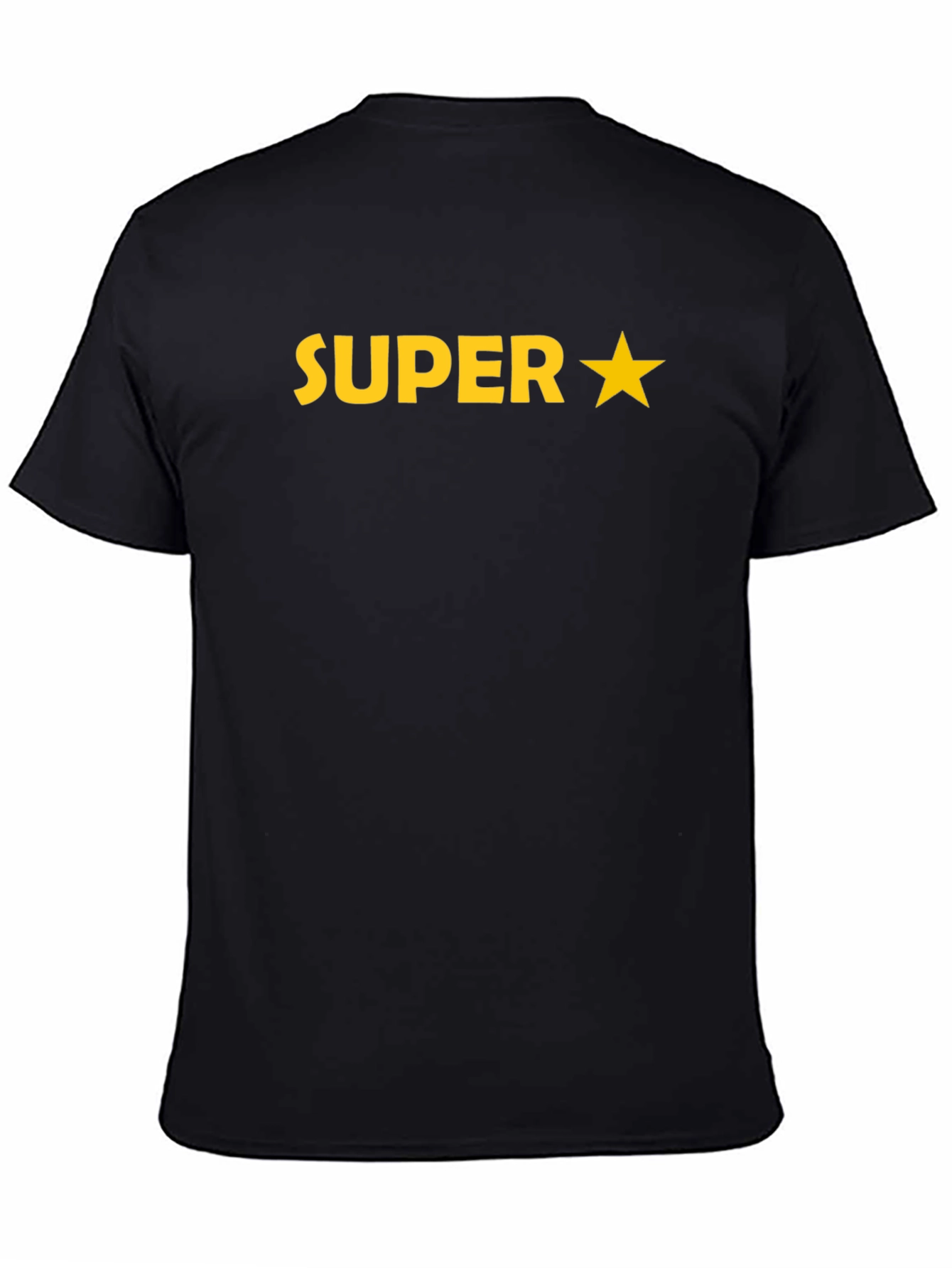 Super Star Black T-Shirt