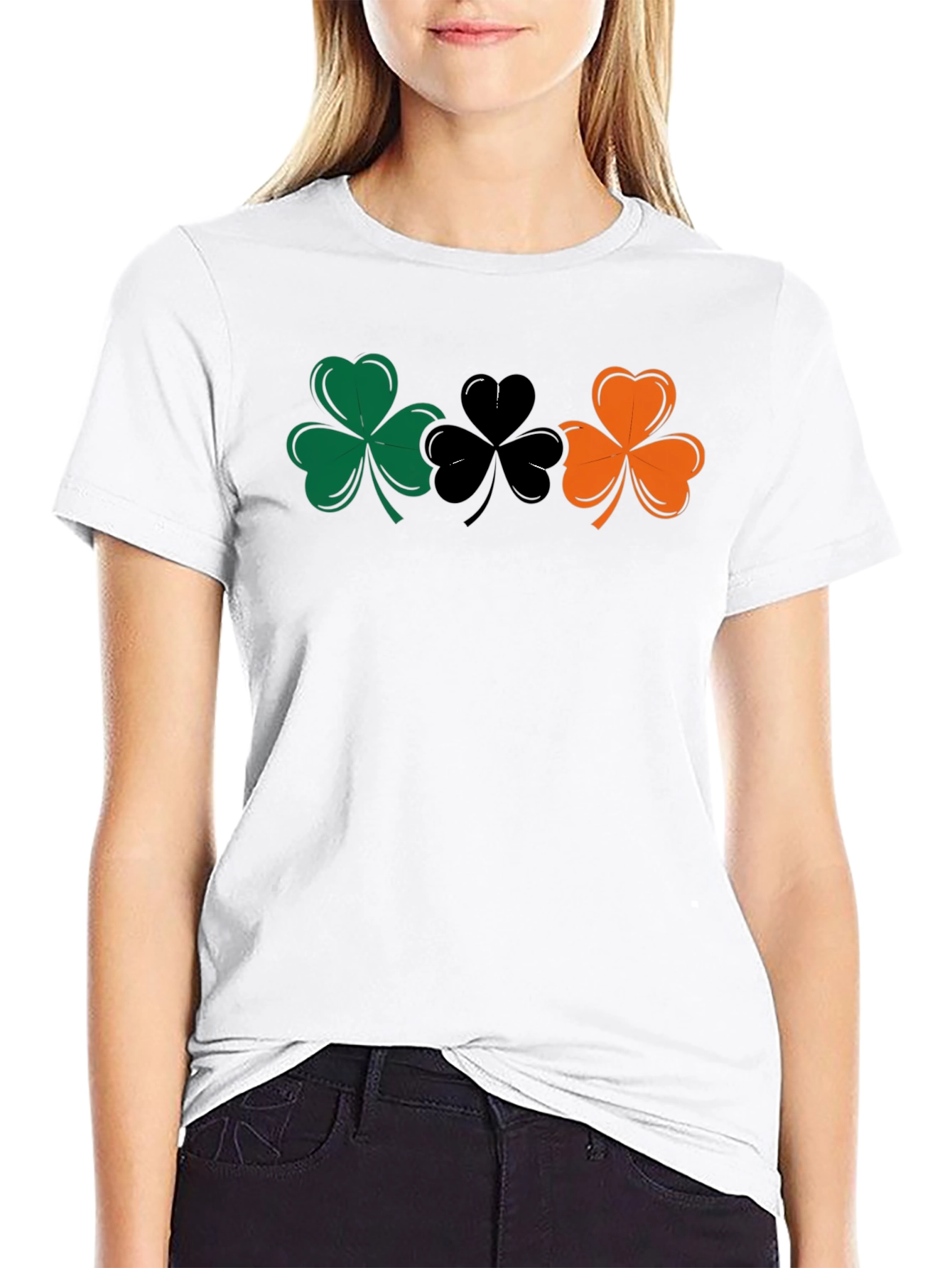 Irish Flag Shamrock T-Shirt - Luck of the Irish