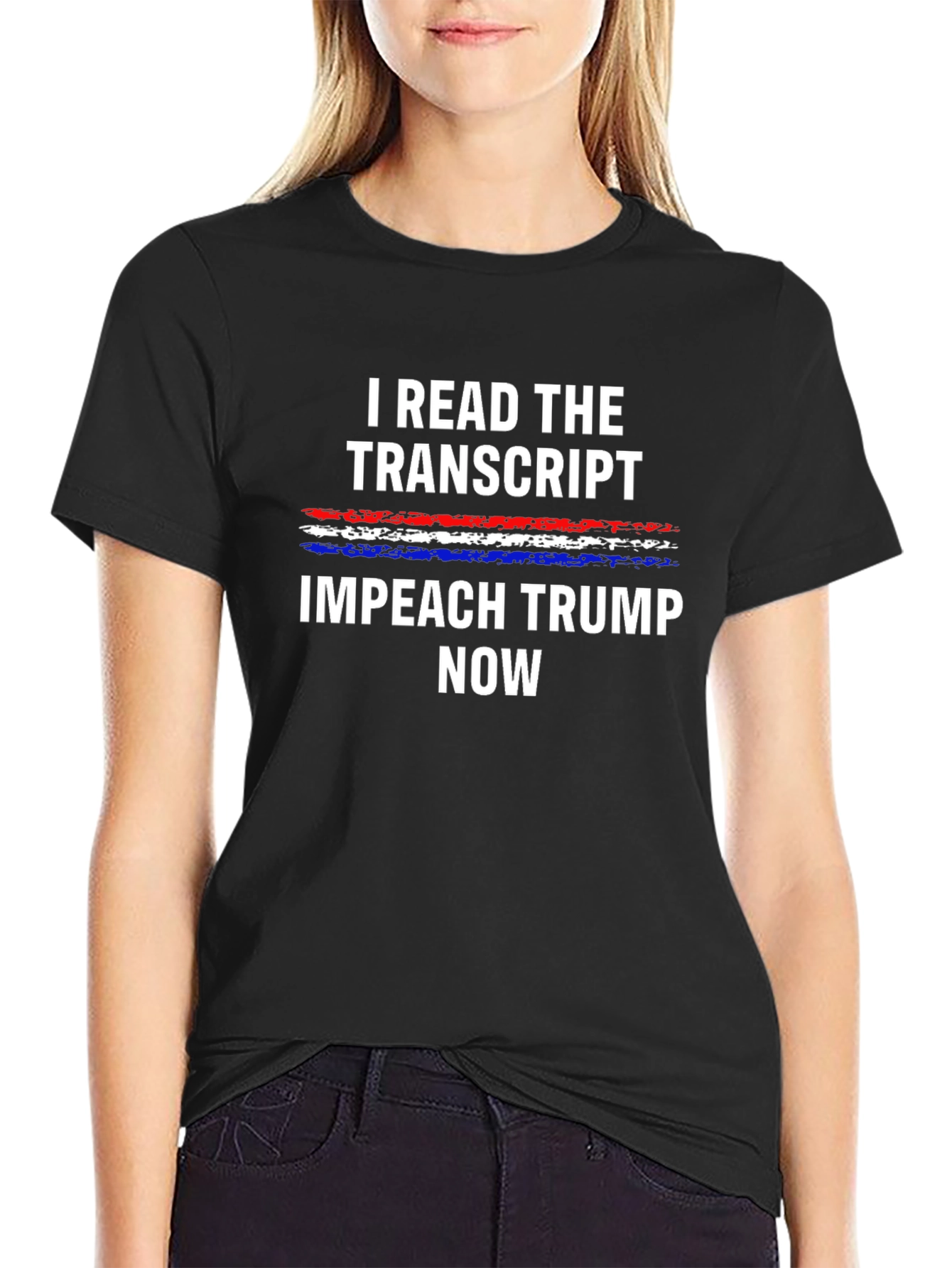 Impeach Trump Now T-Shirt: I Read The Transcript