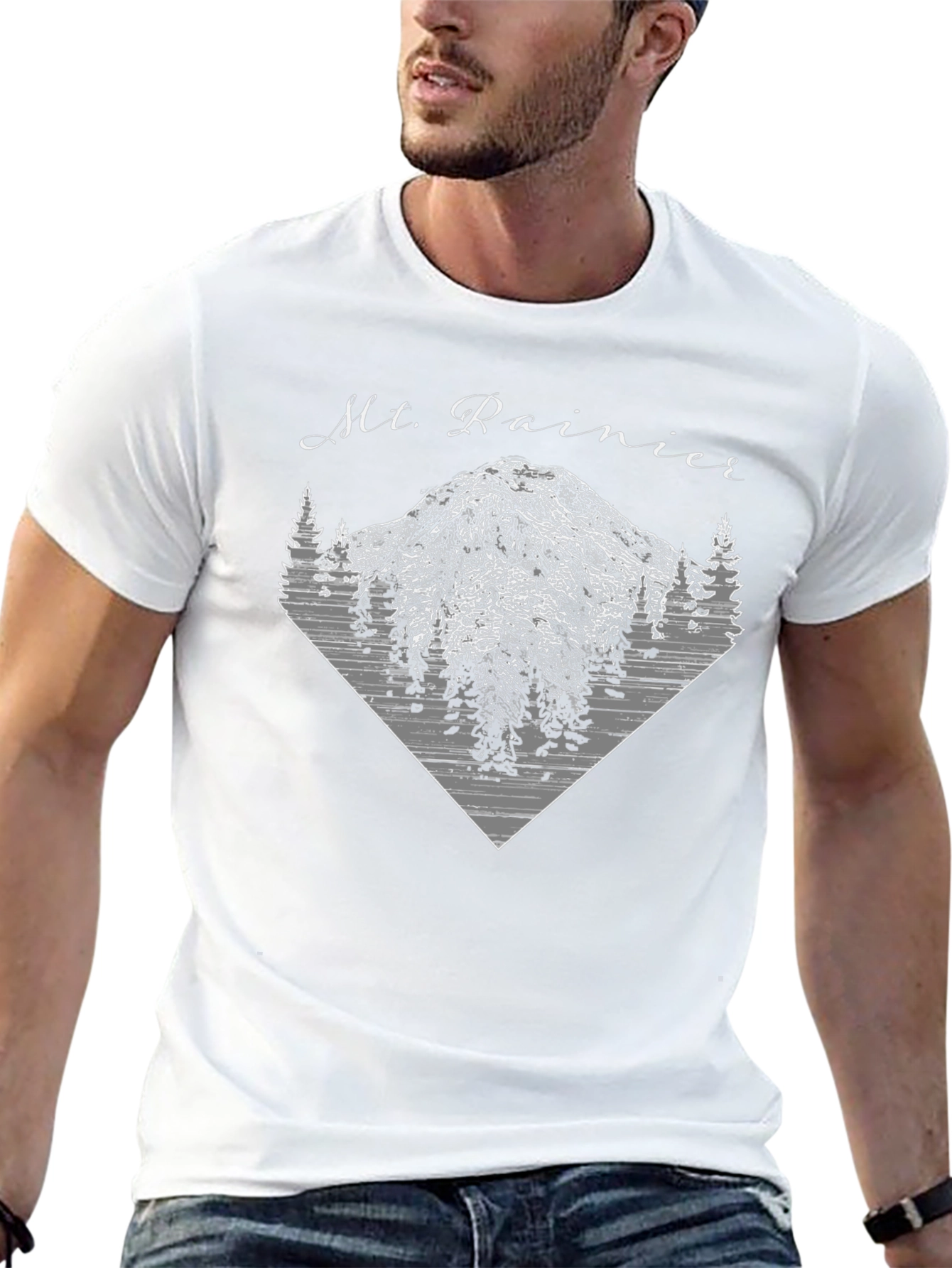 Mt. Rainier Graphic Tee - Adventure Awaits