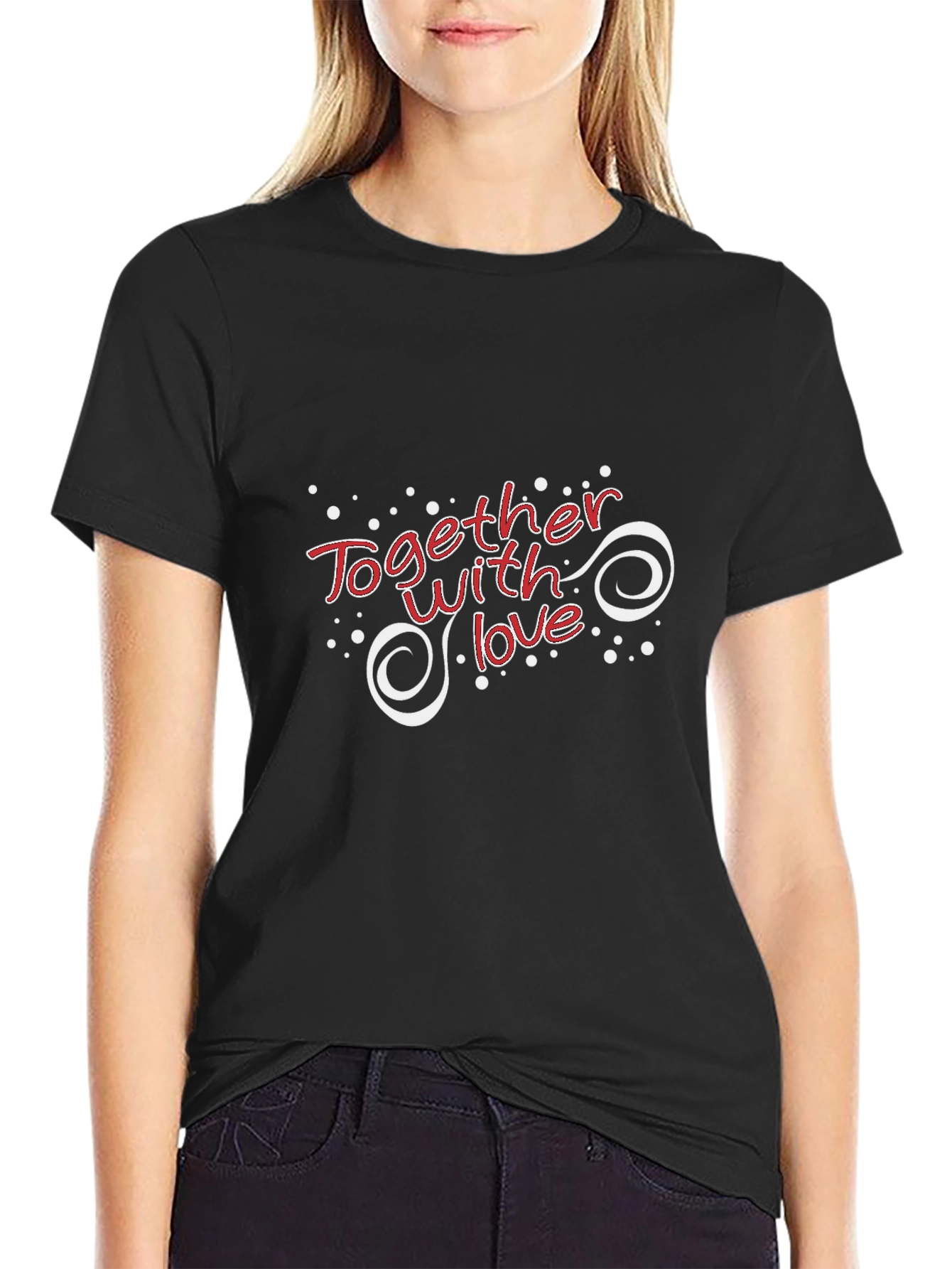 Together With Love Graphic T-Shirt