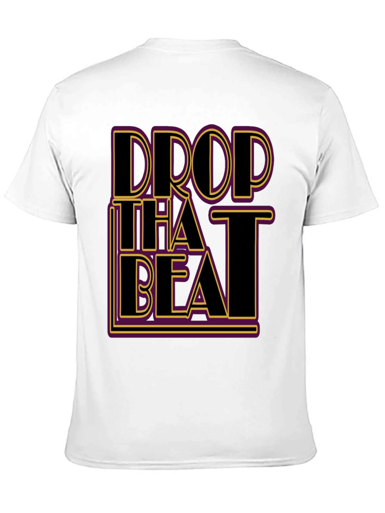 Drop That Beat Graphic Tee - Mens Fashion