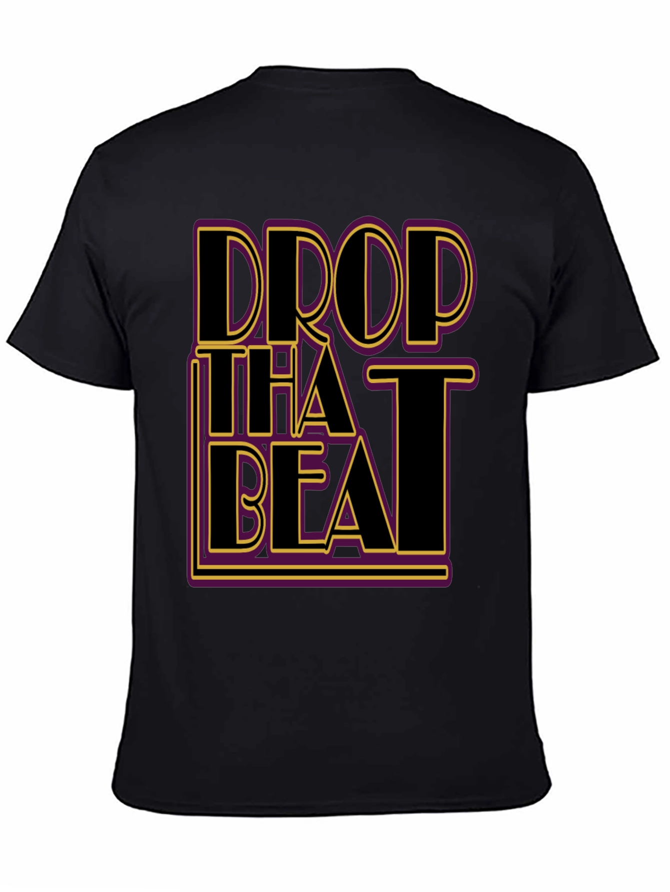 Drop That Beat Graphic Tee - Mens Fashion