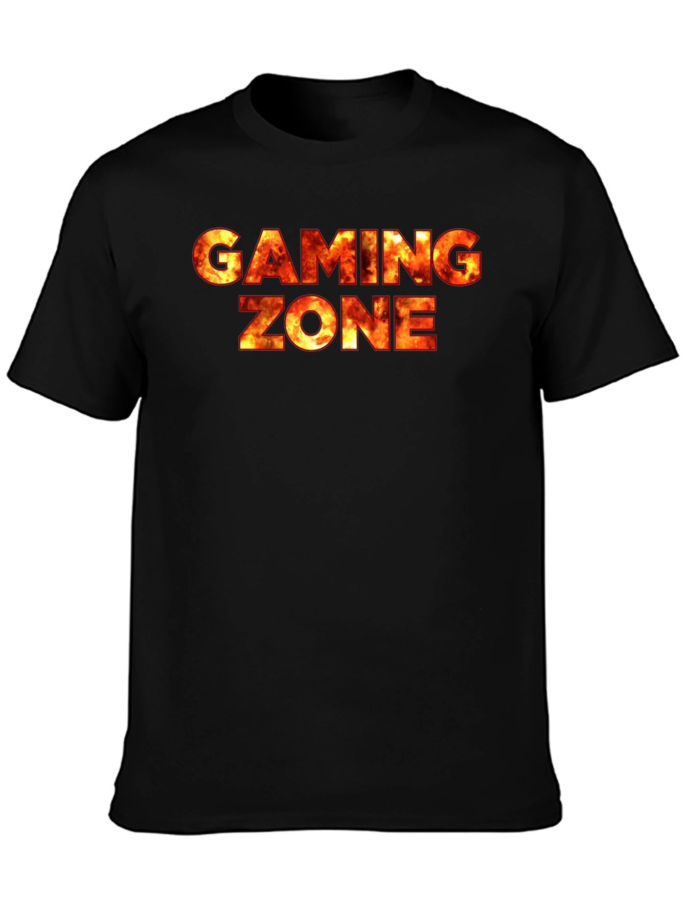 Gaming Zone Graphic Tee - Black