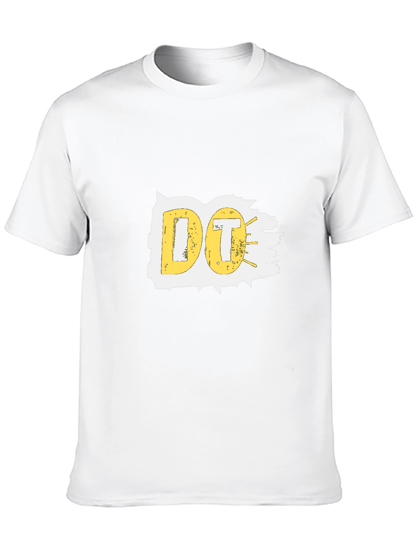Black Graphic Tee - Yellow DO Design